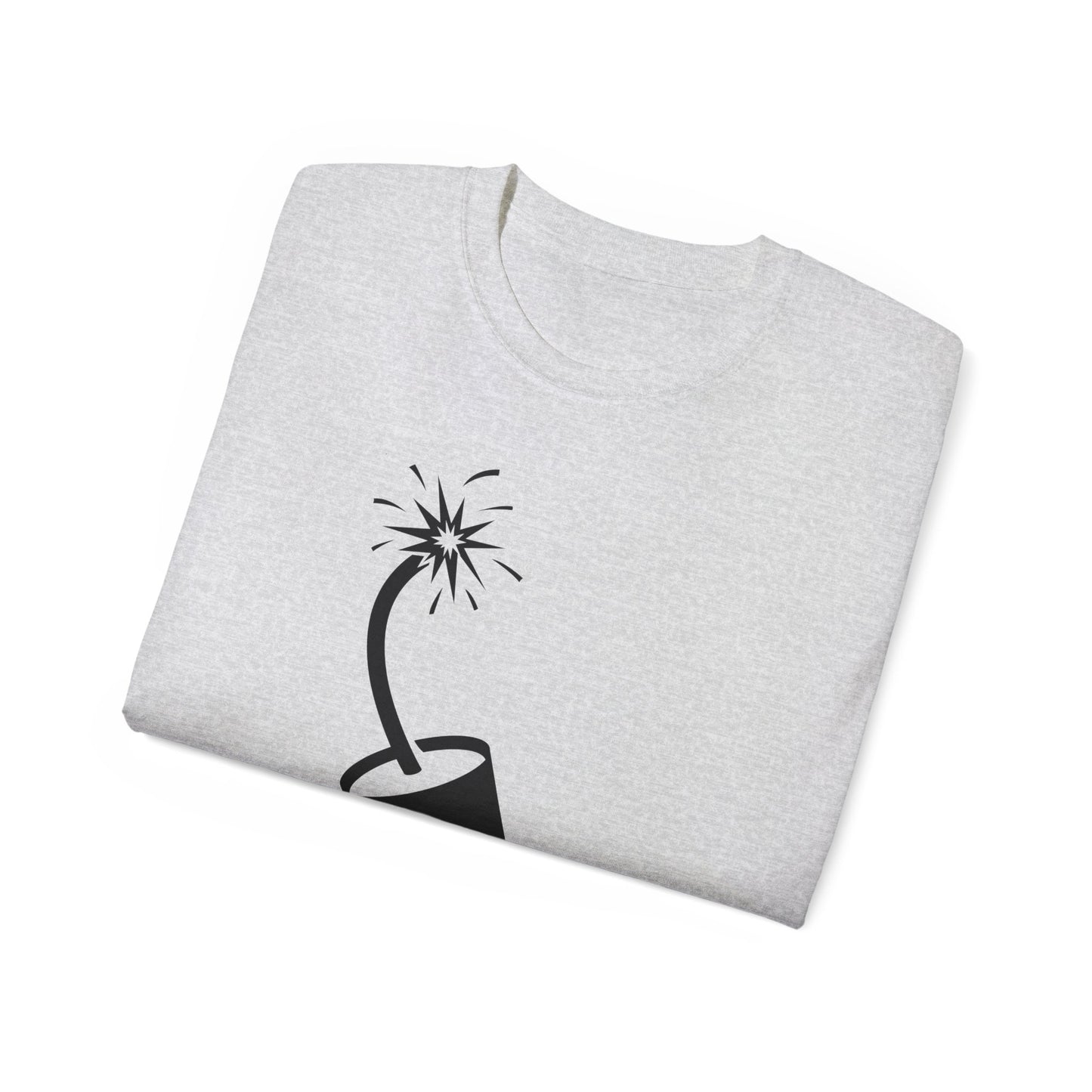 Unisex Ultra Cotton Tee - Dynamite Stick w Burng Fuse X 300