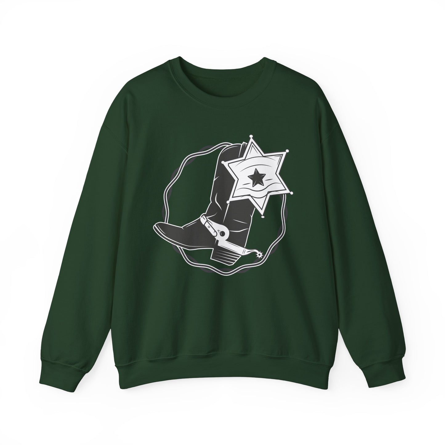Crewneck Sweatshirt - Boots w Star