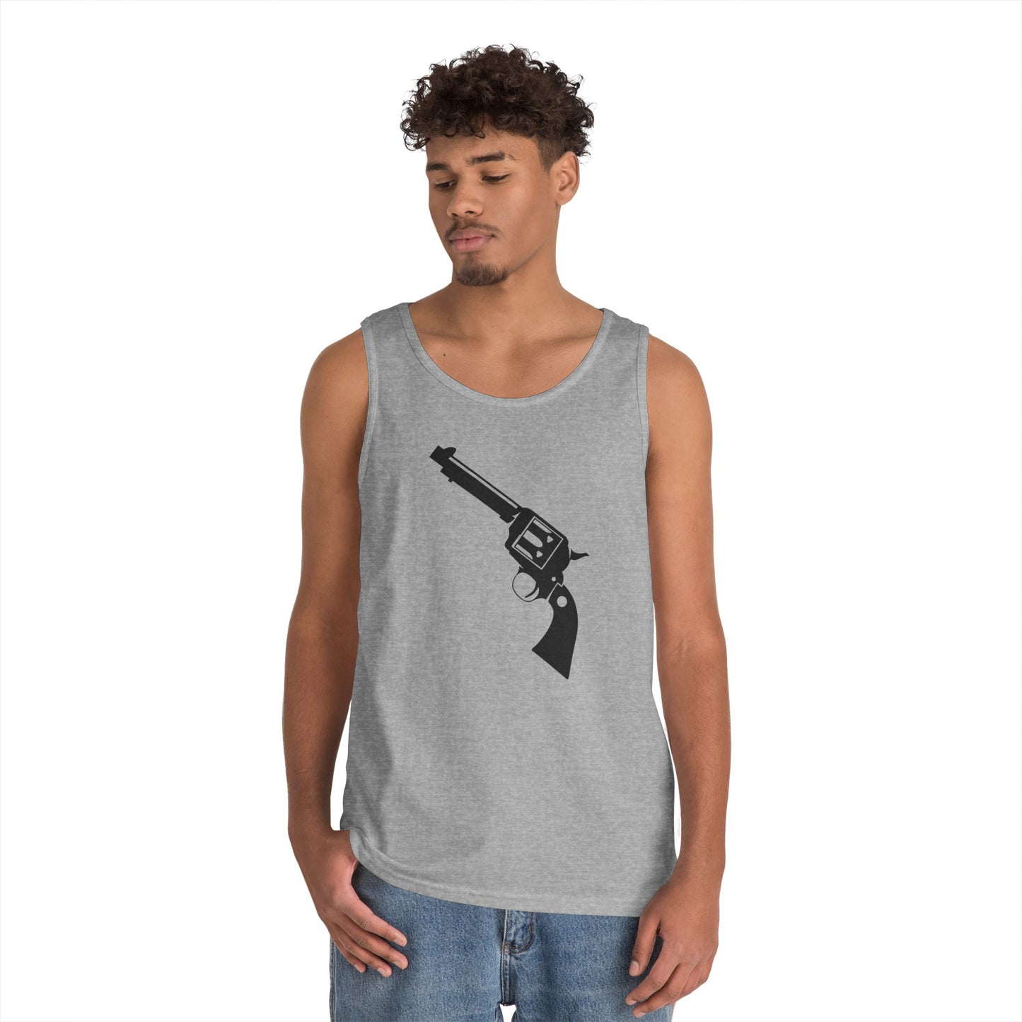 Unisex Heavy Cotton Tank Top - Six-Shooter X 300