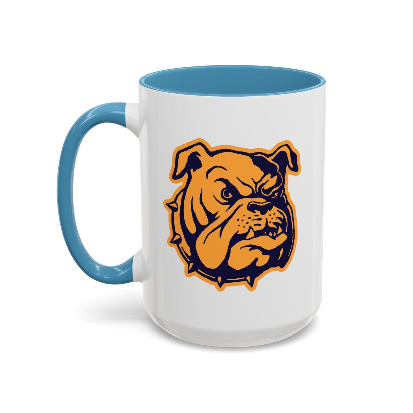 Accent Coffee Mug (11, 15oz) - Bulldog Head