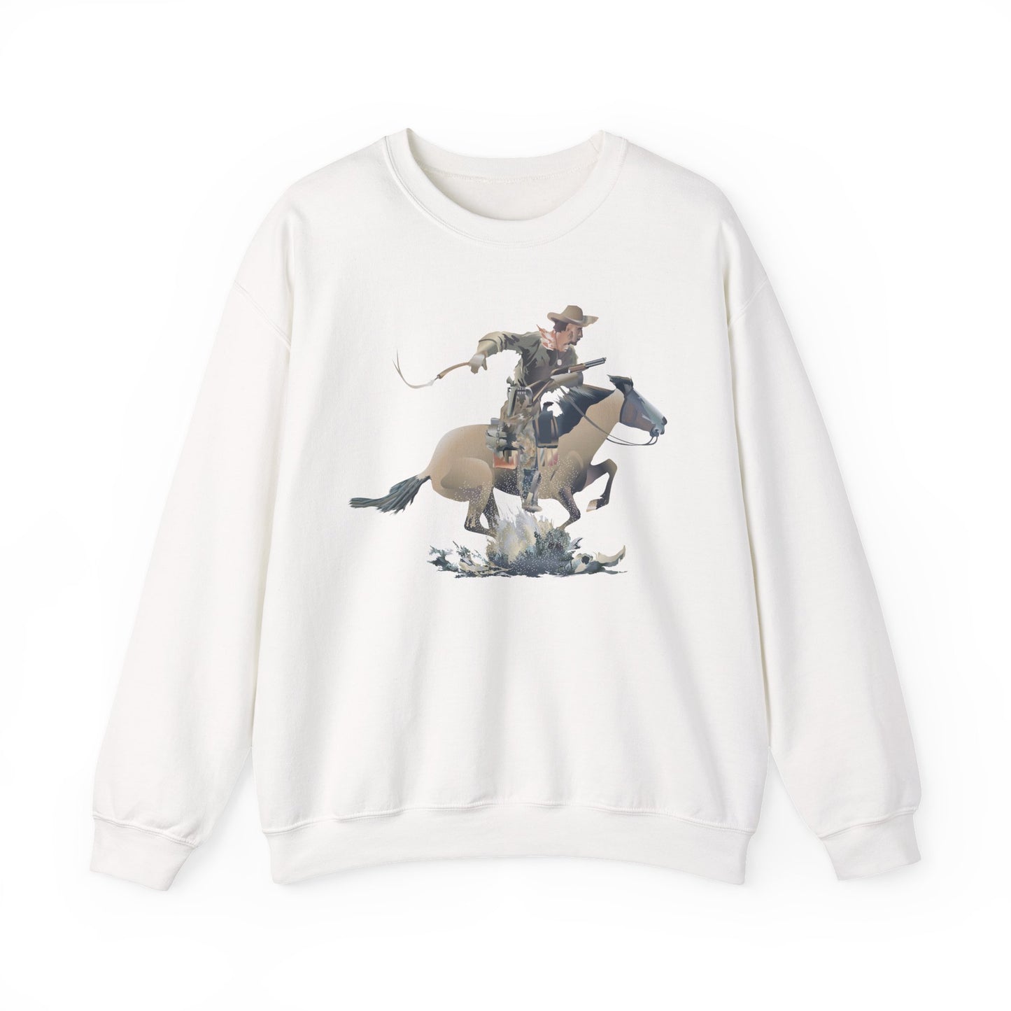 Crewneck Sweatshirt - COWBOY