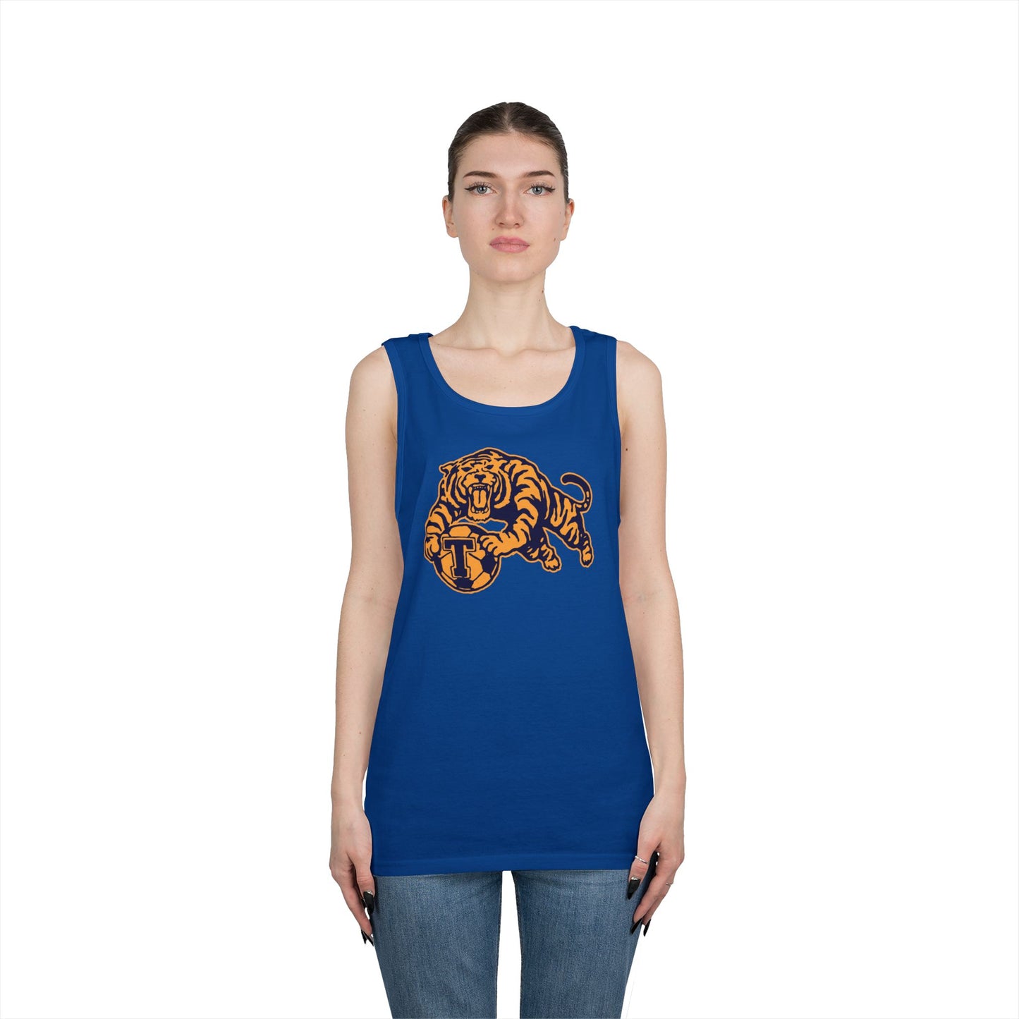 Unisex Heavy Cotton Tank Top - Tiger