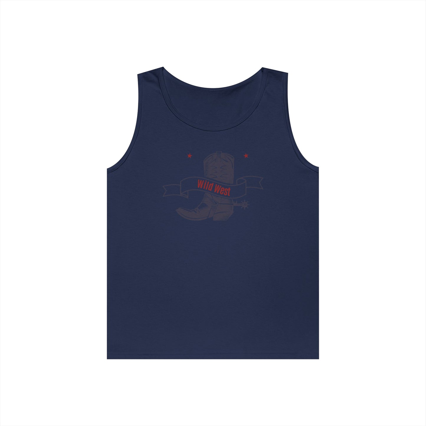 Unisex Heavy Cotton Tank Top - Cowboy - Wild West