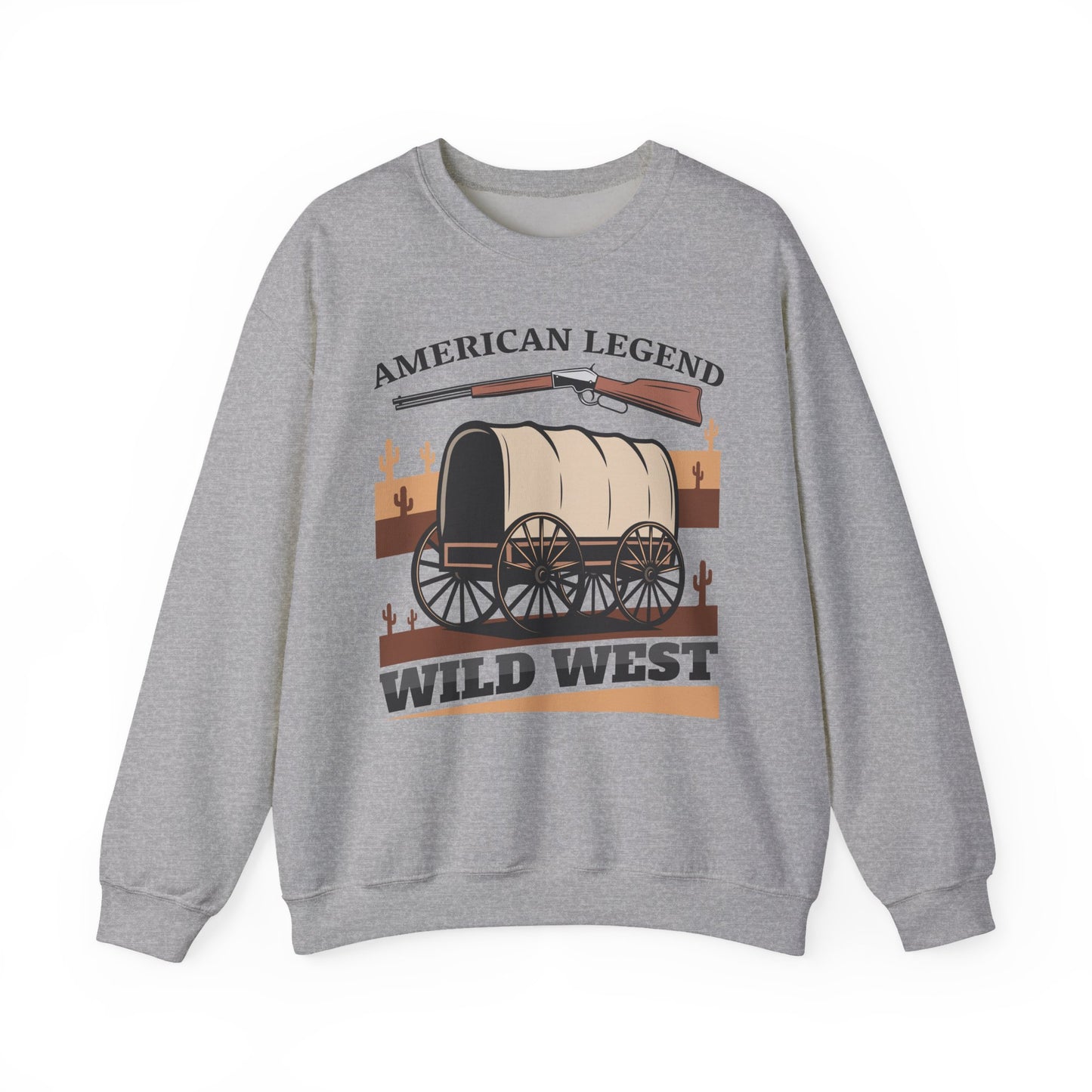 Crewneck Sweatshirt - American Legend - Wild West