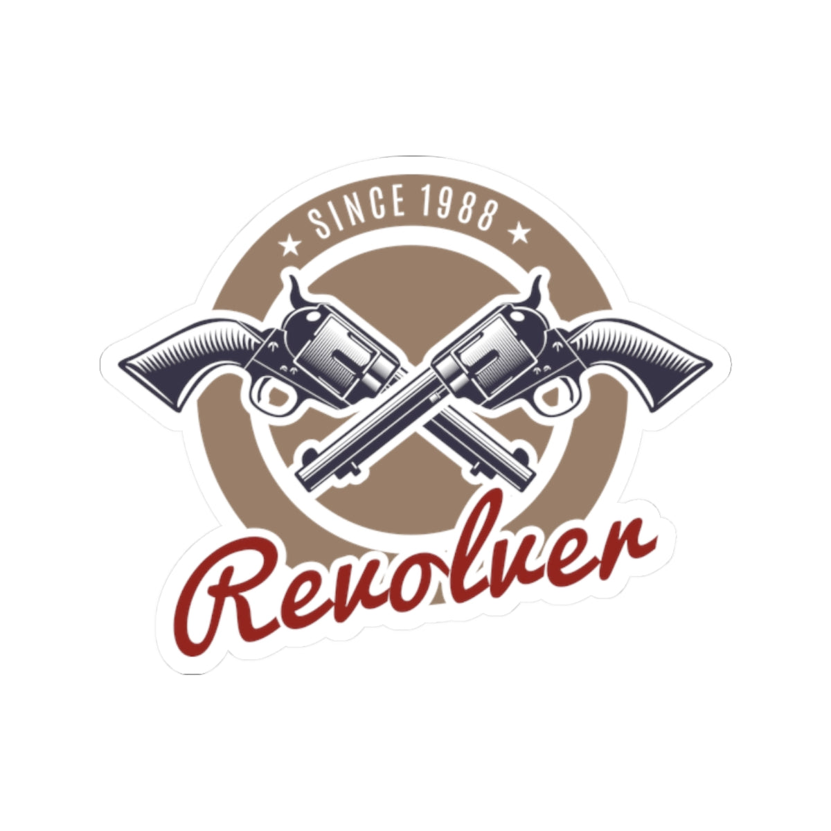 Kiss-Cut Stickers - Revolver