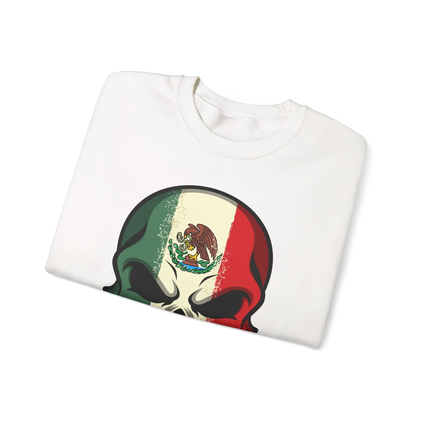 Crewneck Sweatshirt - Mexican Skull