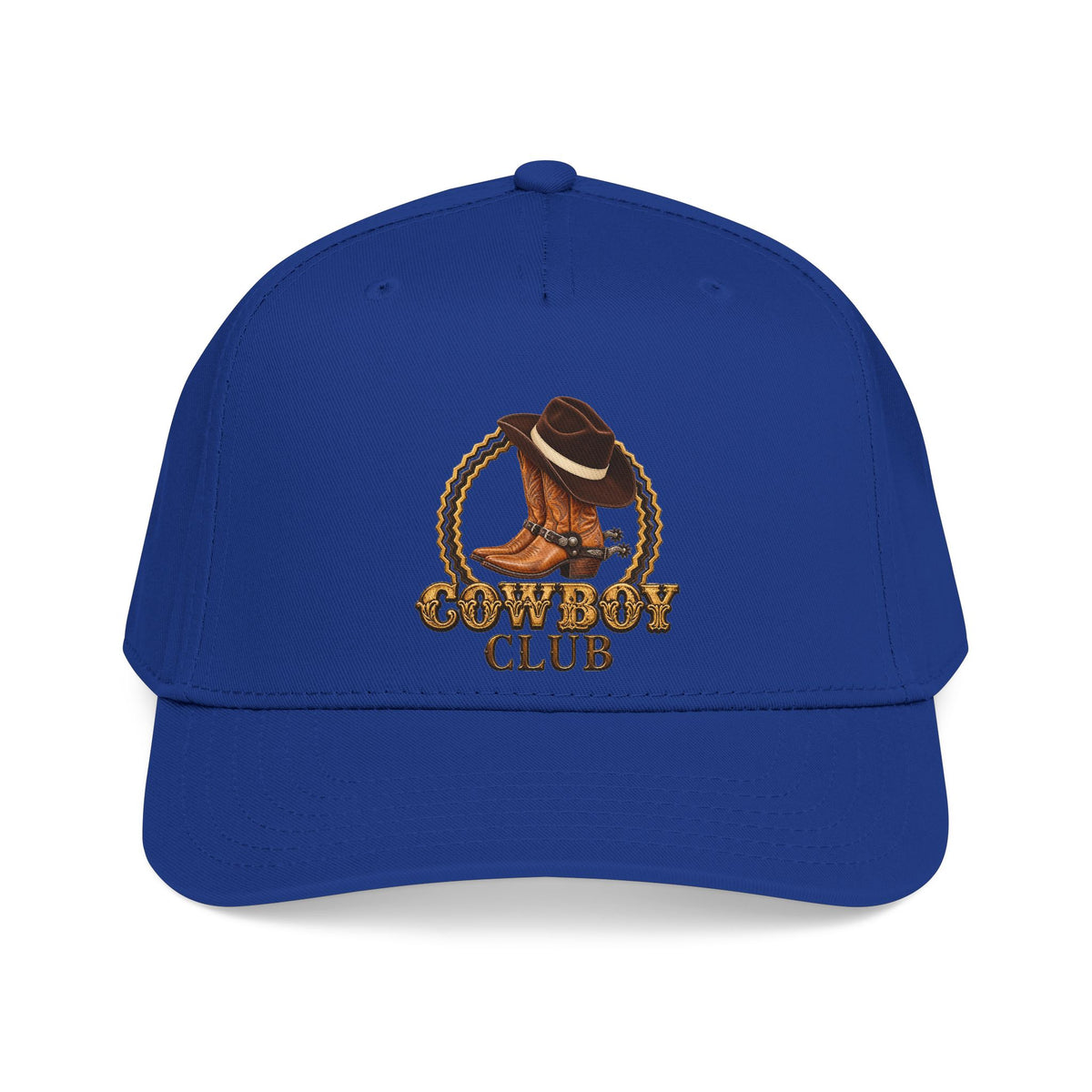 Mid Profile Baseball Cap — Cowboys - Cowboy Club - Color - 3D Transparent