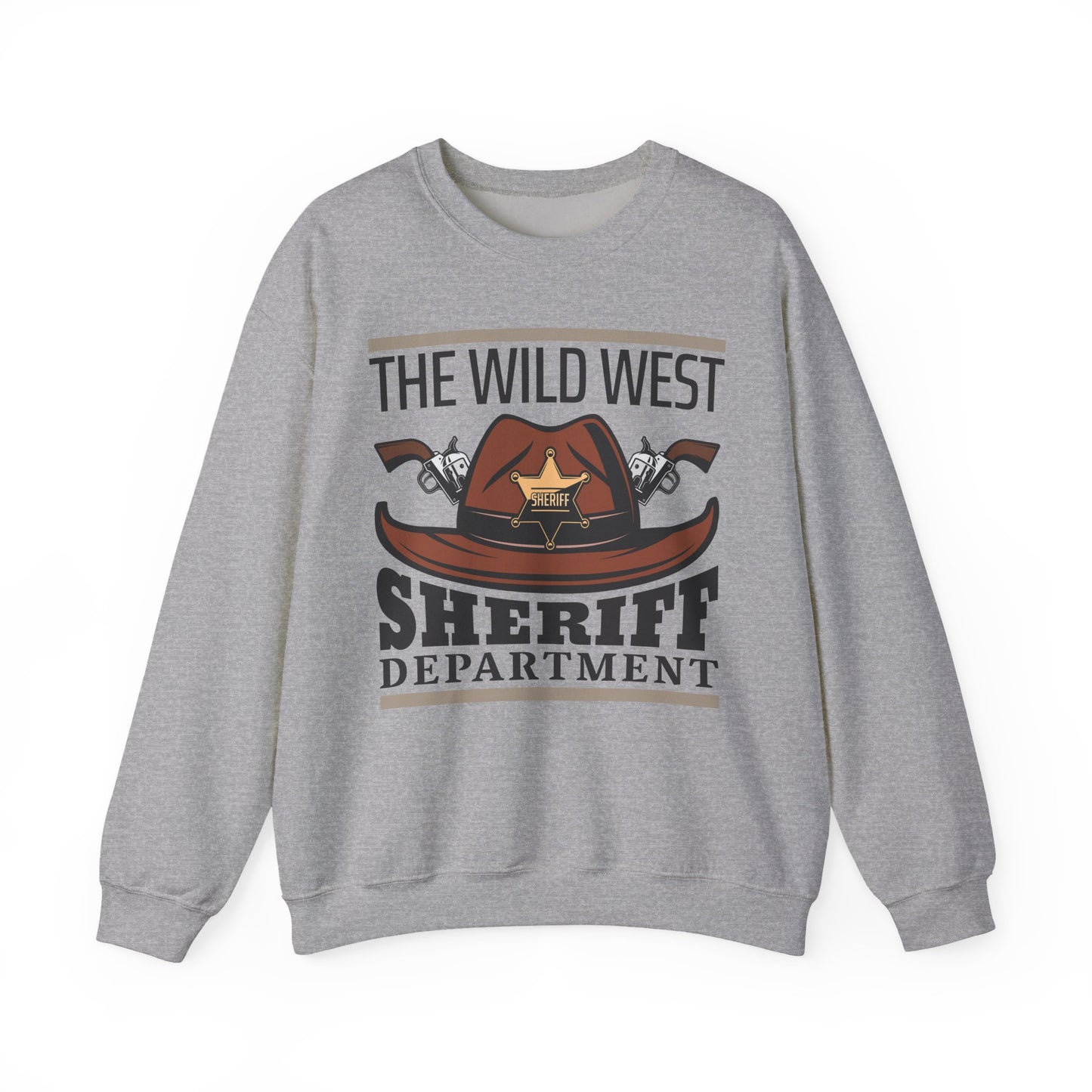 Crewneck Sweatshirt - The Wild West - Sheriff Department