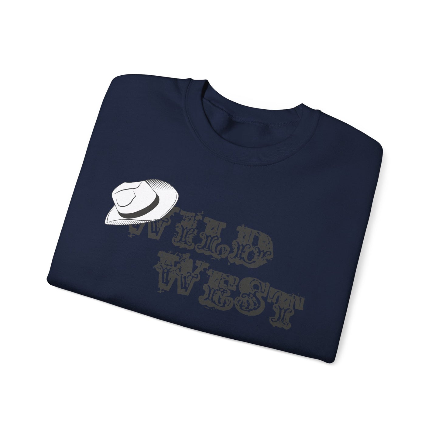 Crewneck Sweatshirt - Wild West Hat