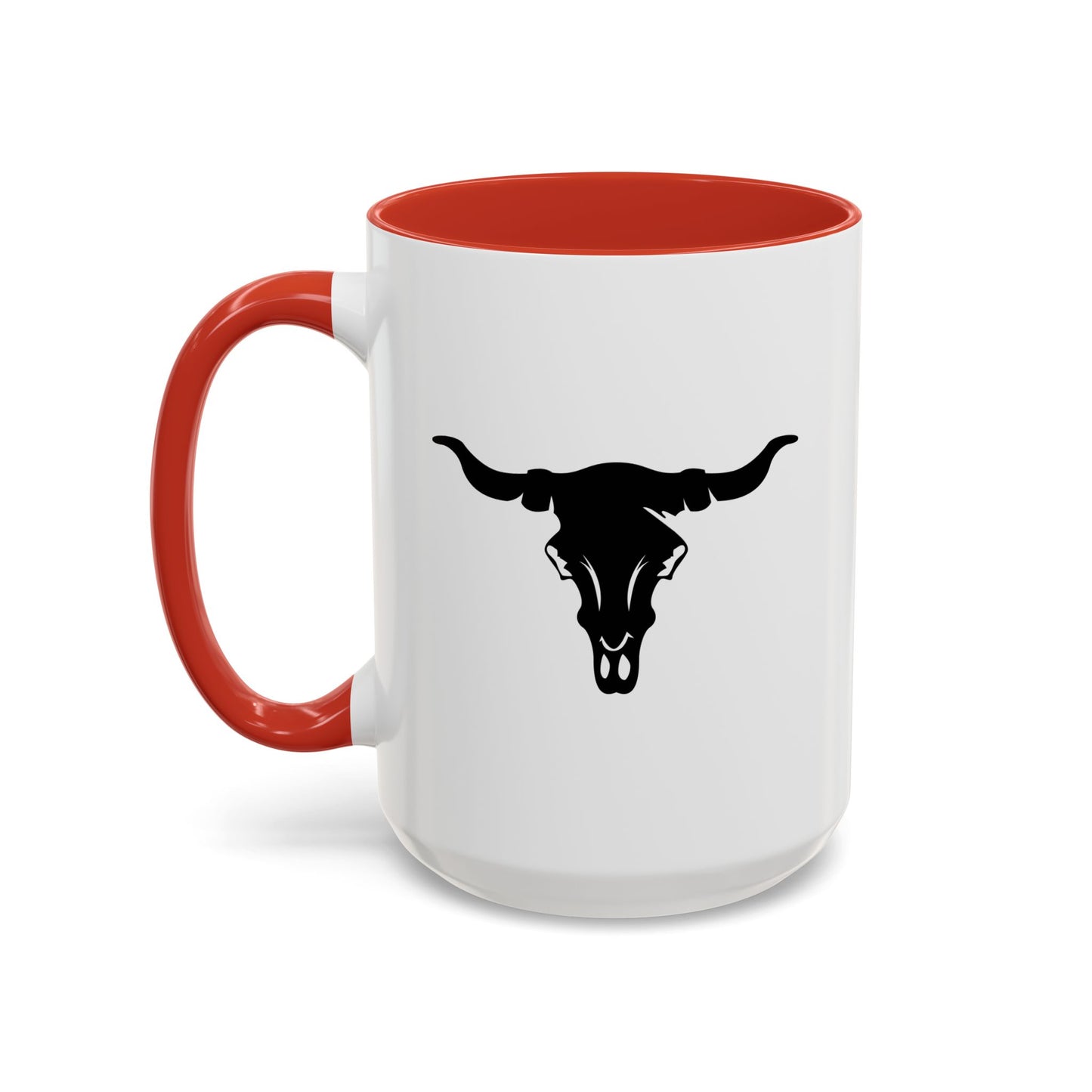 Accent Coffee Mug (11, 15oz) - Cattle Skull X 300