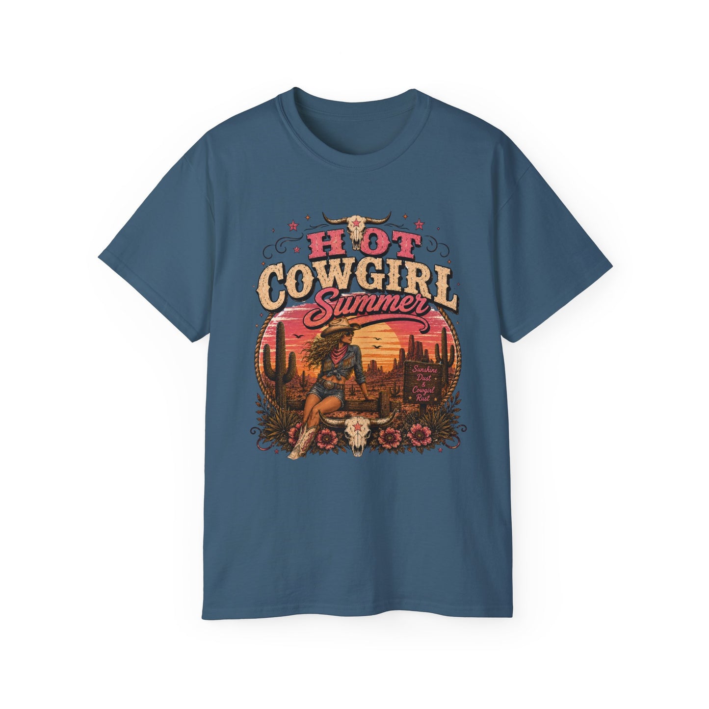 T-Shirt - Hot cowgirl summer vibes