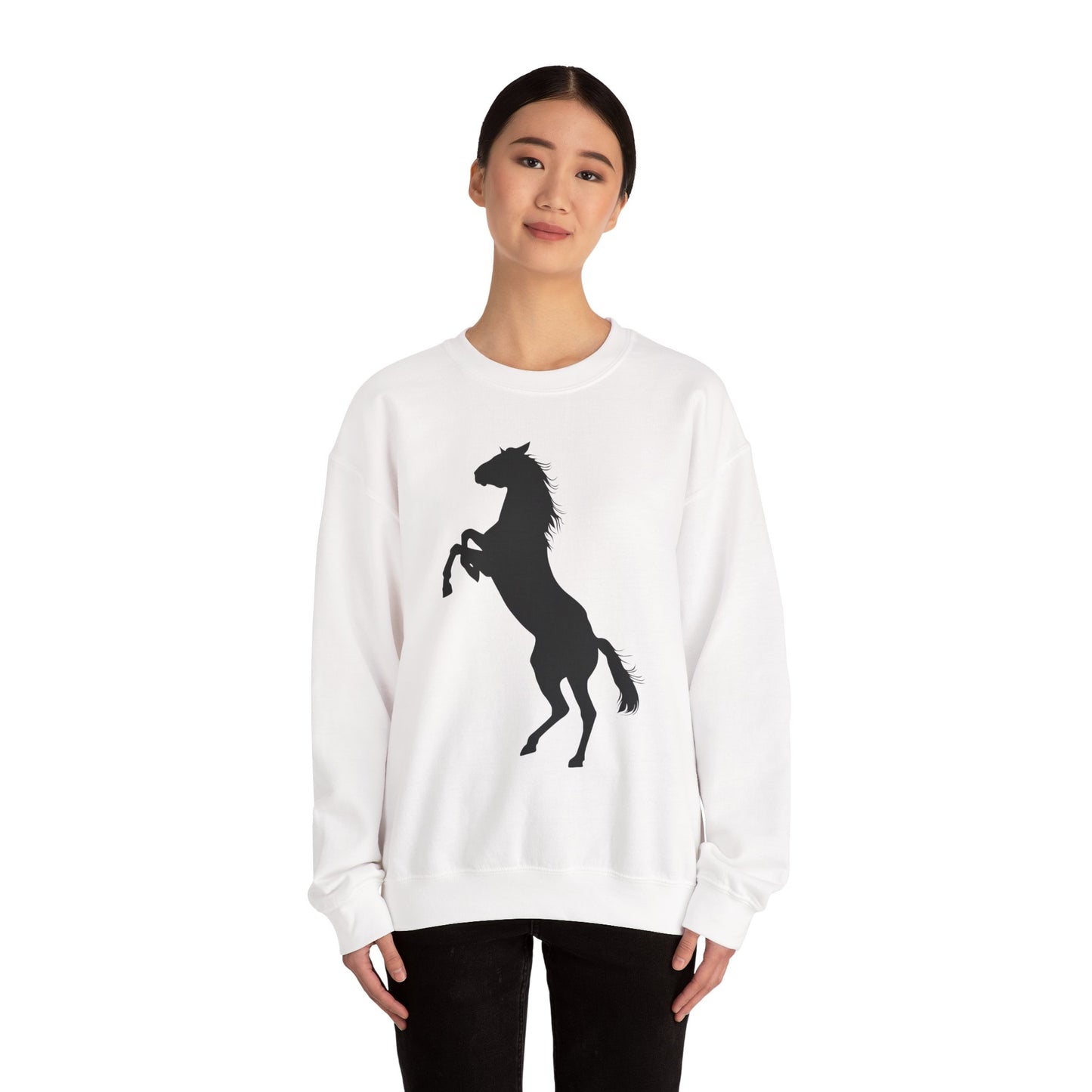 Crewneck Sweatshirt - Wild Horse - Standing 2 Feet X 300