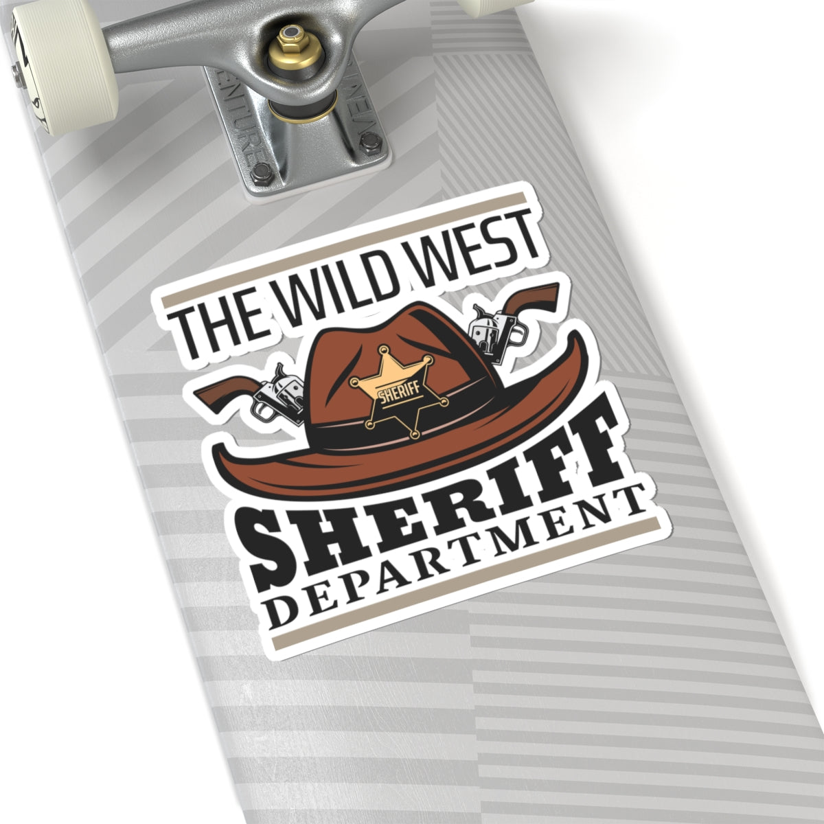 Kiss-Cut Stickers - The Wild West - Sheriff Department