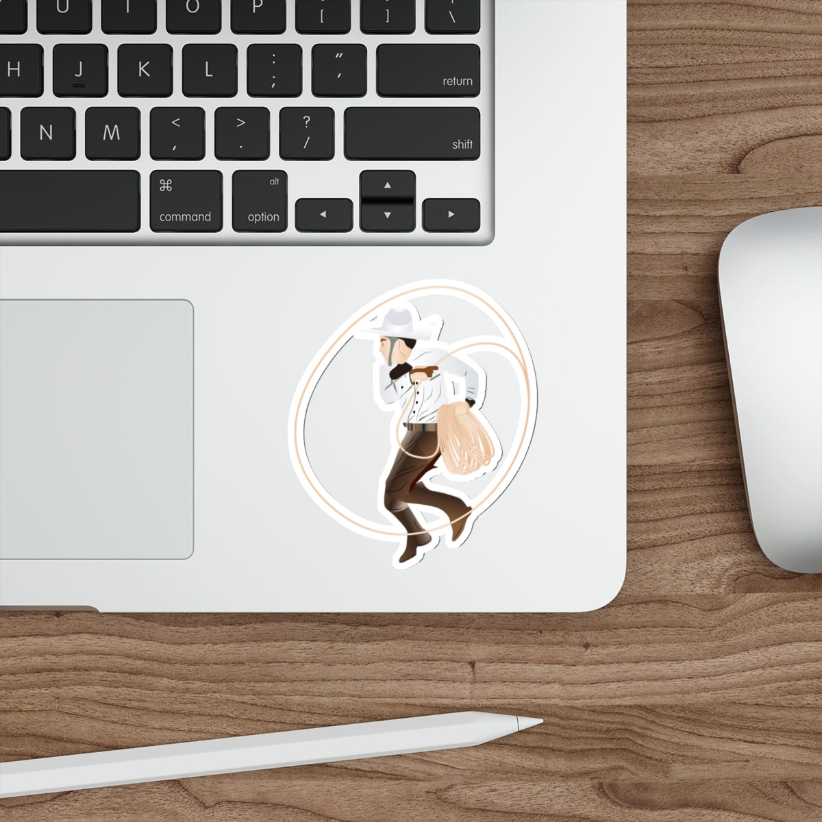 Die-cut stickers - Rodeo - Mexican Cowboy - Lariat