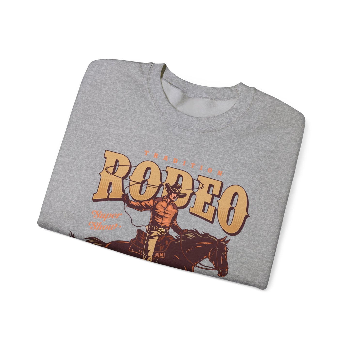 Crewneck Sweatshirt - Tradition Rodeo Super Show - Houston, Texas