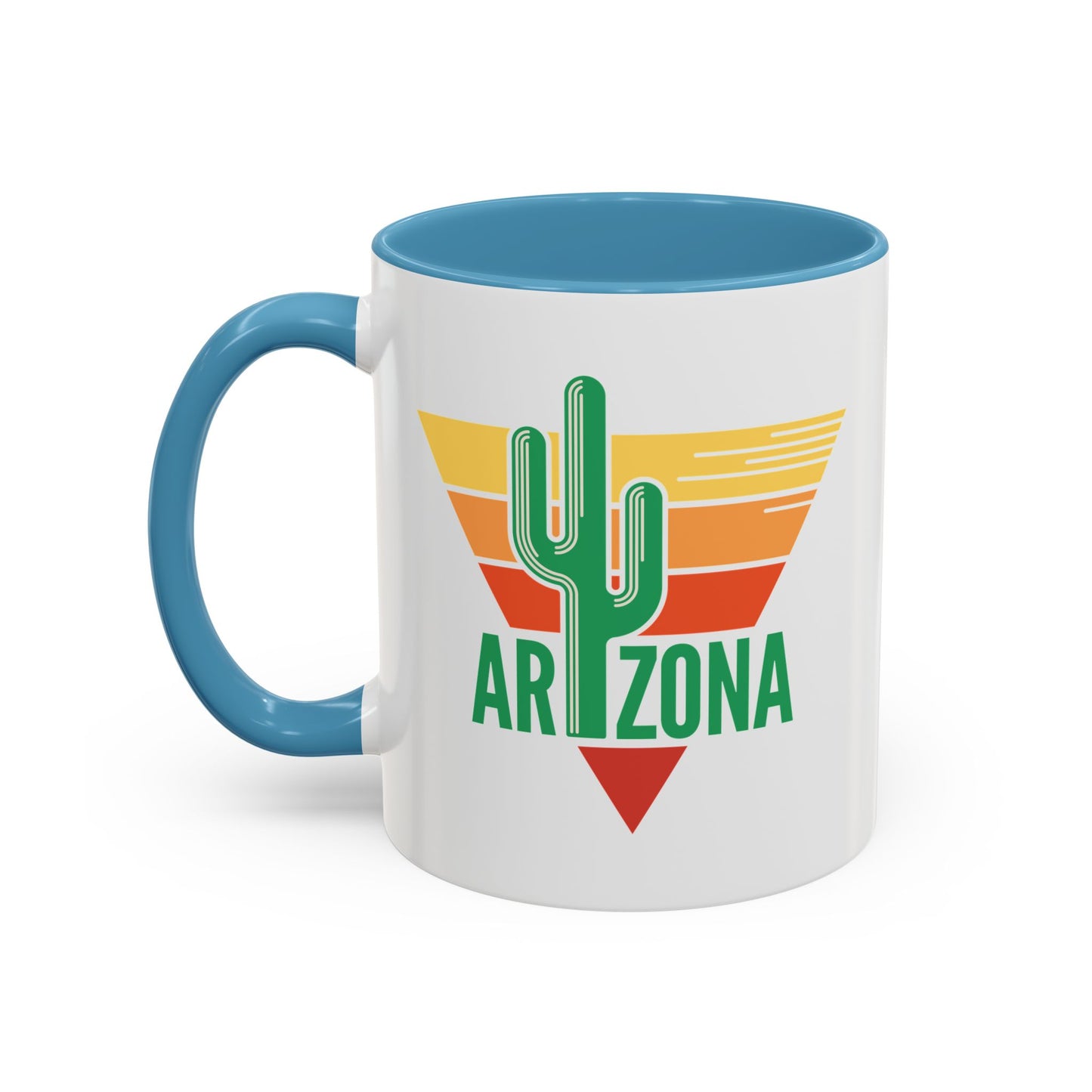 Accent Coffee Mug (11, 15oz) - Arizona - Nature Green