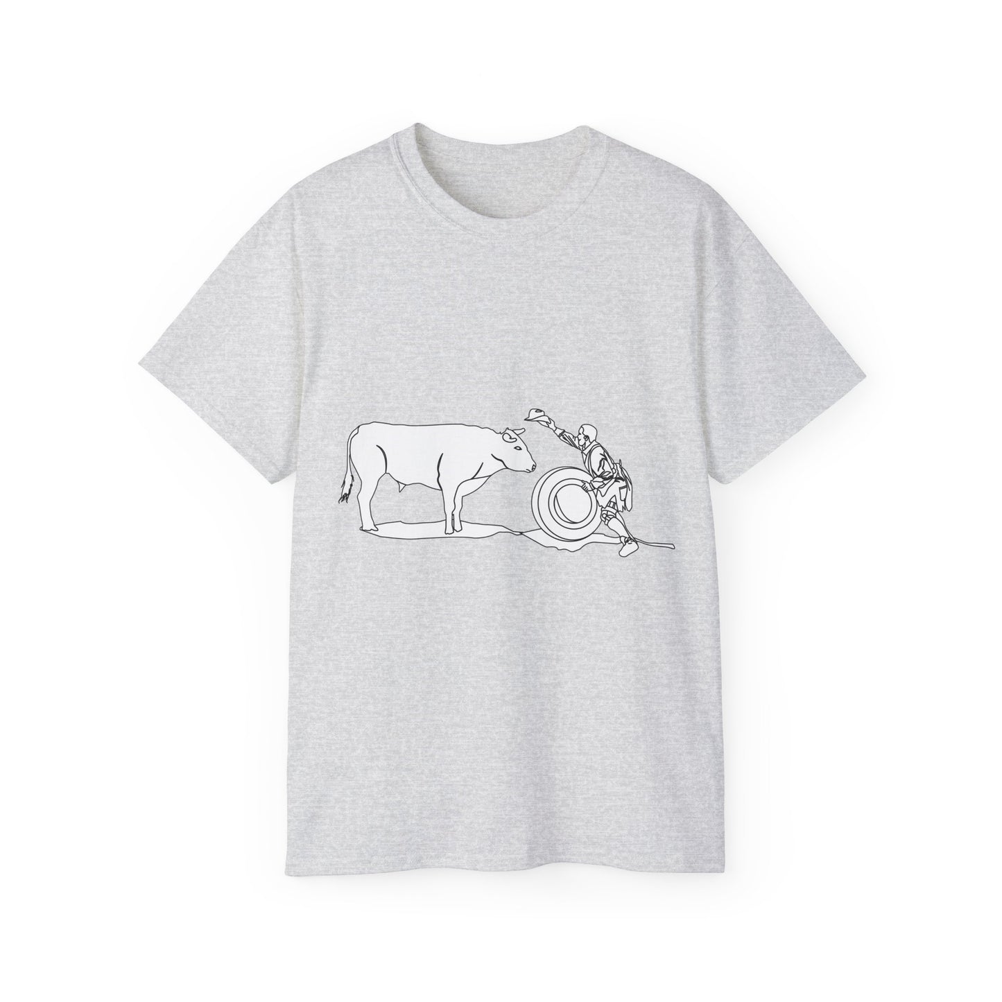 Unisex Ultra Cotton Tee - Clown and Bull - LA