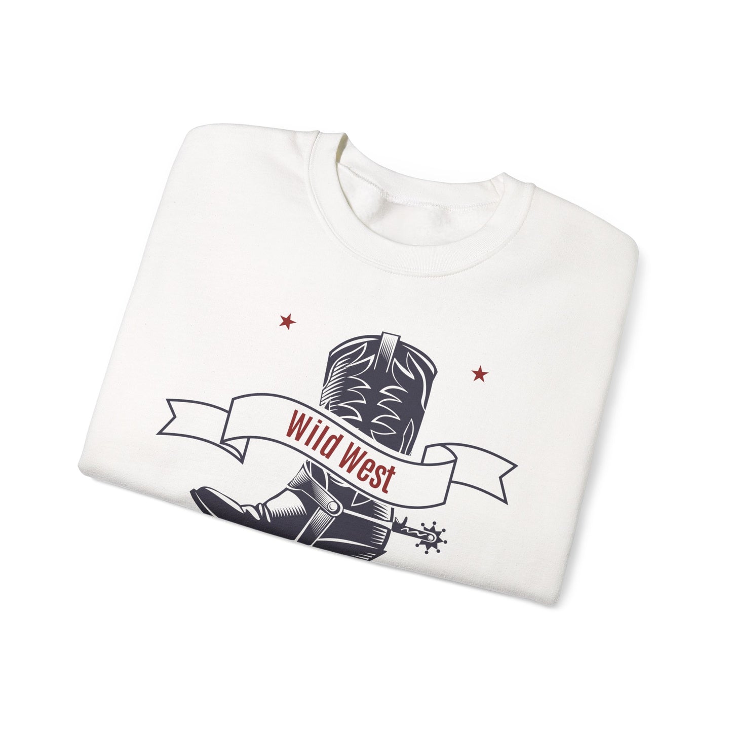 Crewneck Sweatshirt - Cowboy - Wild West