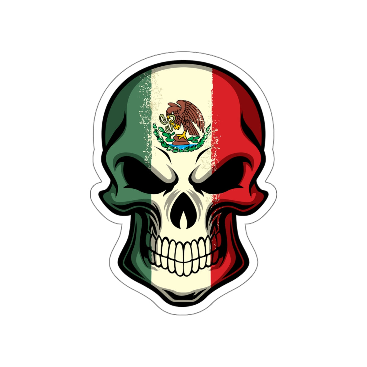 Die-cut stickers - Mexican Skull