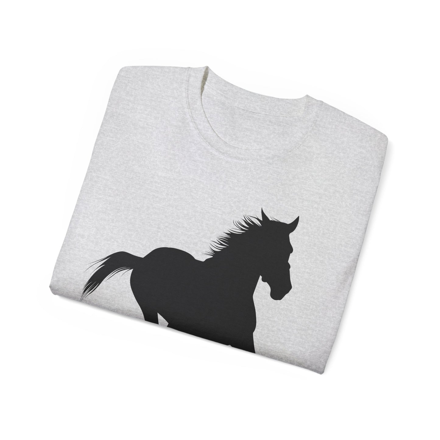 Unisex Ultra Cotton Tee - Wild Horse - Running Leaning Left X 300