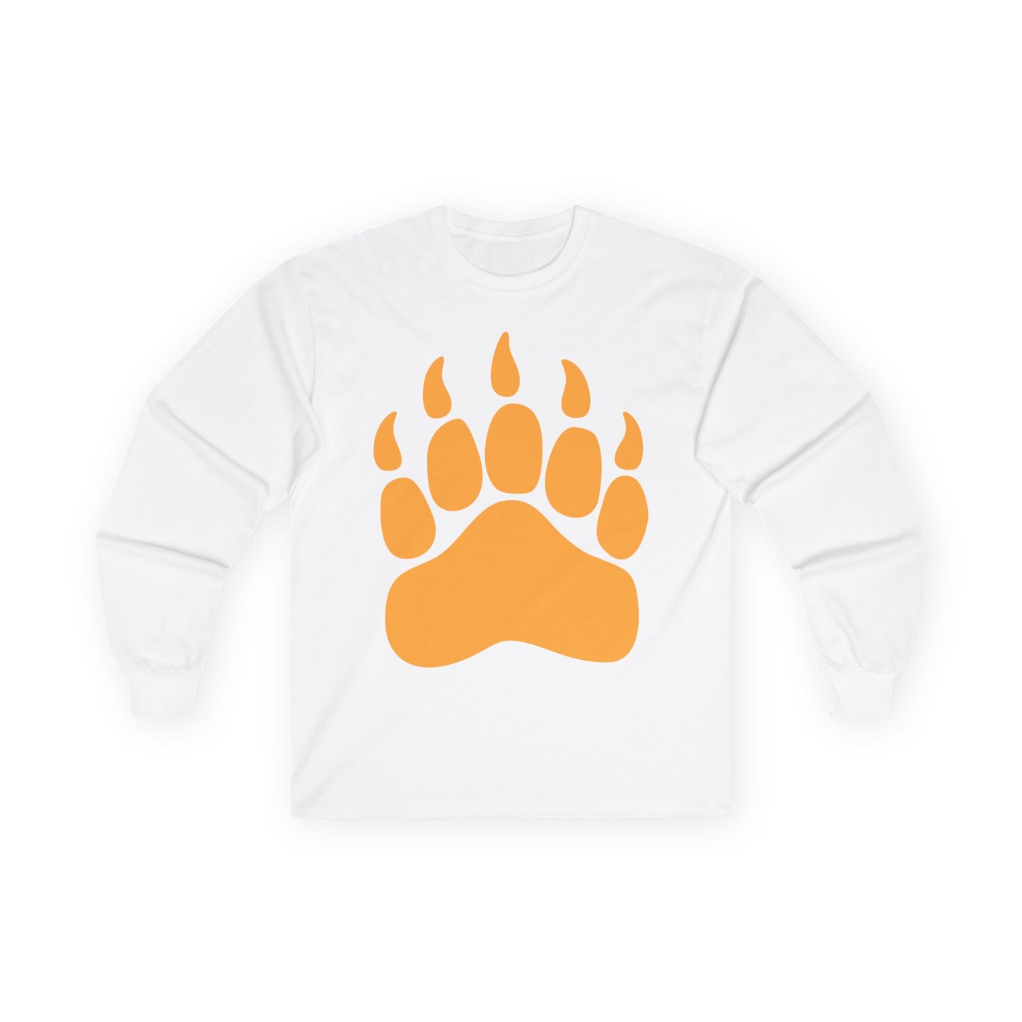 Unisex Ultra Cotton Long Sleeve Tee - Bear Paw