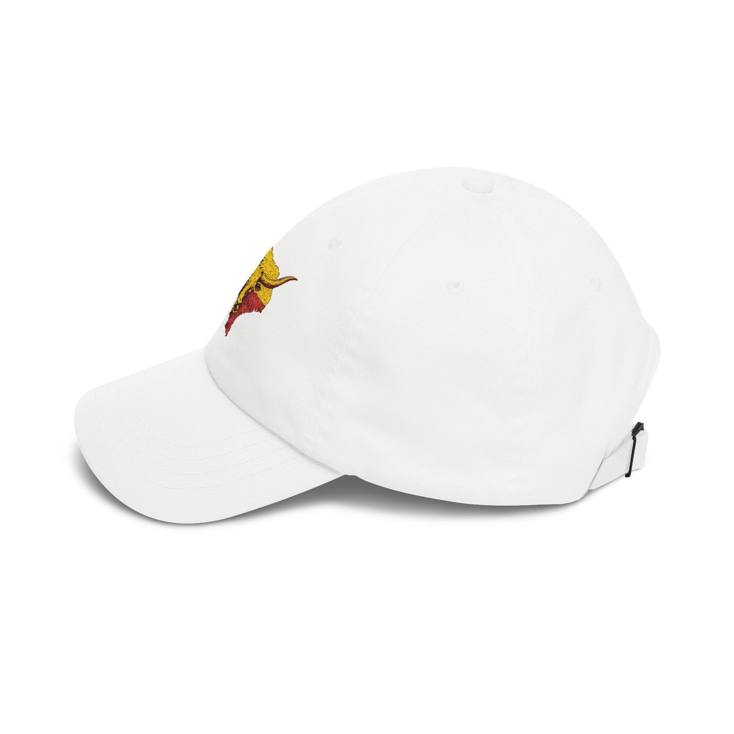 Texas Longhorn Dad Cap – Embroidered Texas Flag Steer Hat