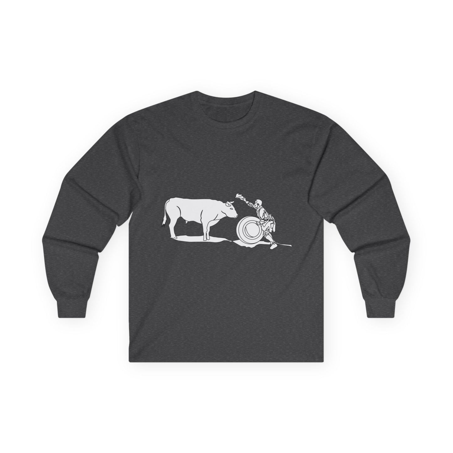 Unisex Ultra Cotton Long Sleeve Tee - Clown and Bull - LA