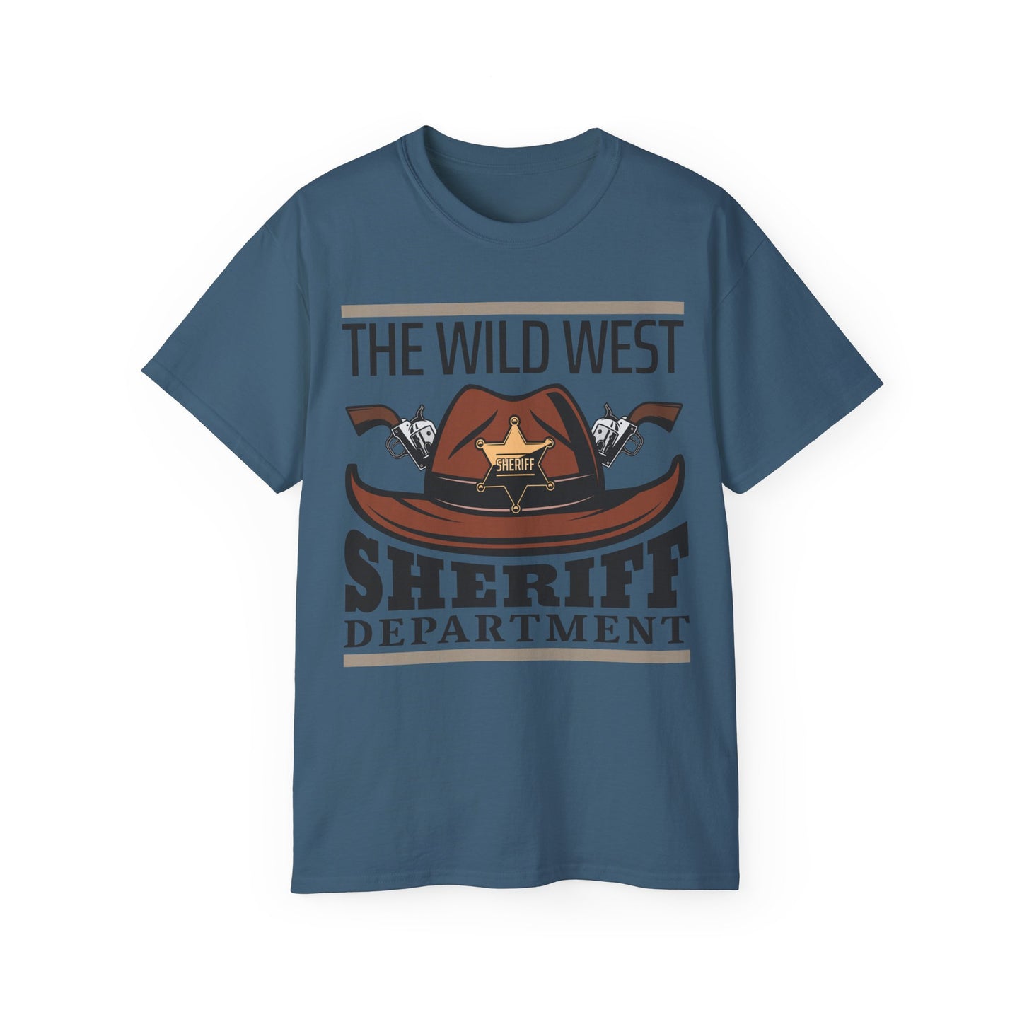 Unisex Ultra Cotton Tee - The Wild West - Sheriff Department