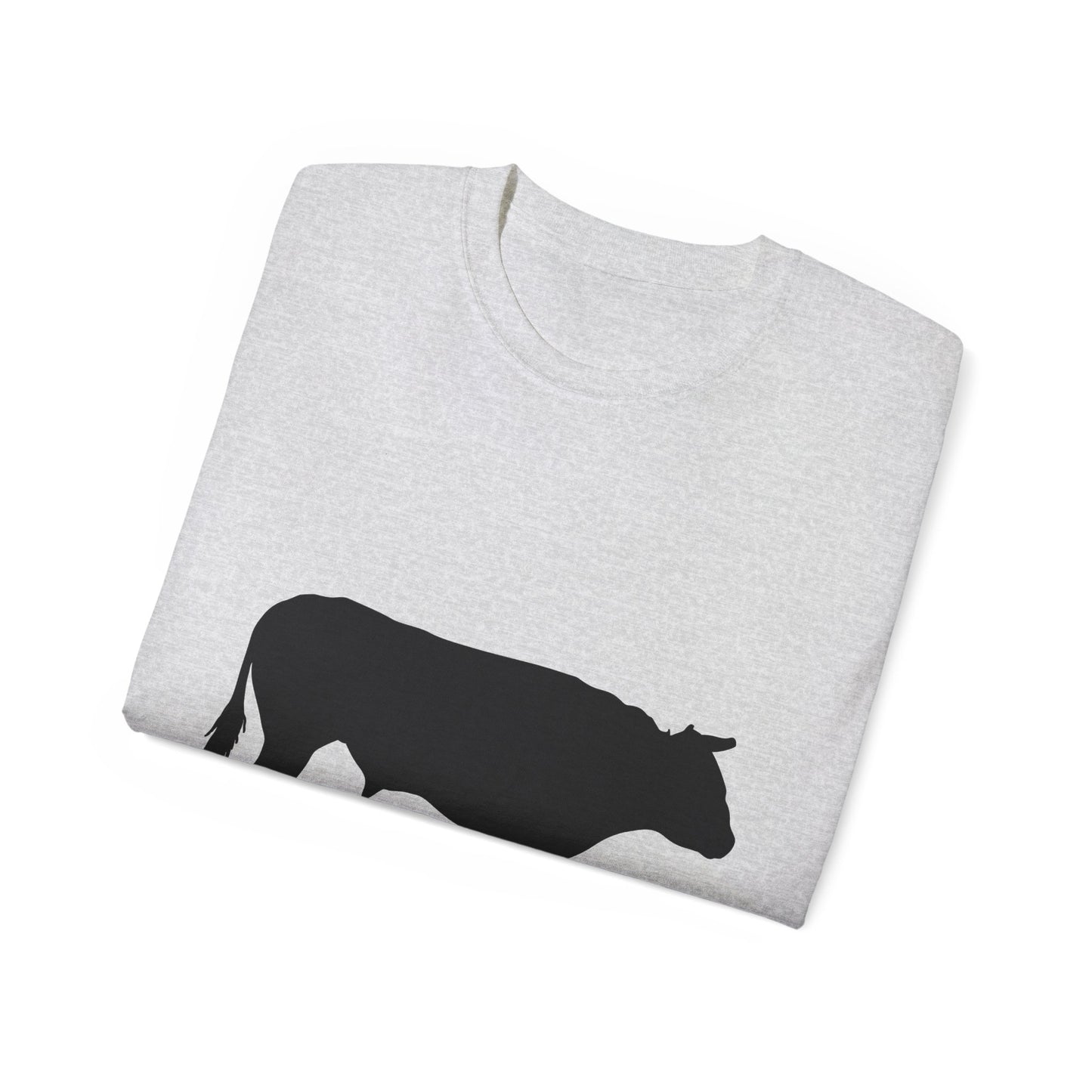 Unisex Ultra Cotton Tee - Bull - Silhouette