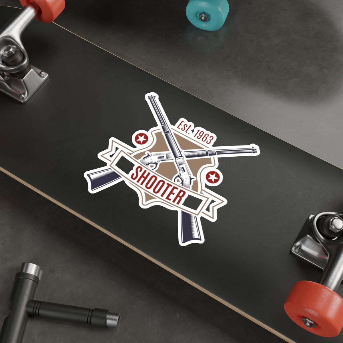 Die-cut stickers - Shooter - Revolver