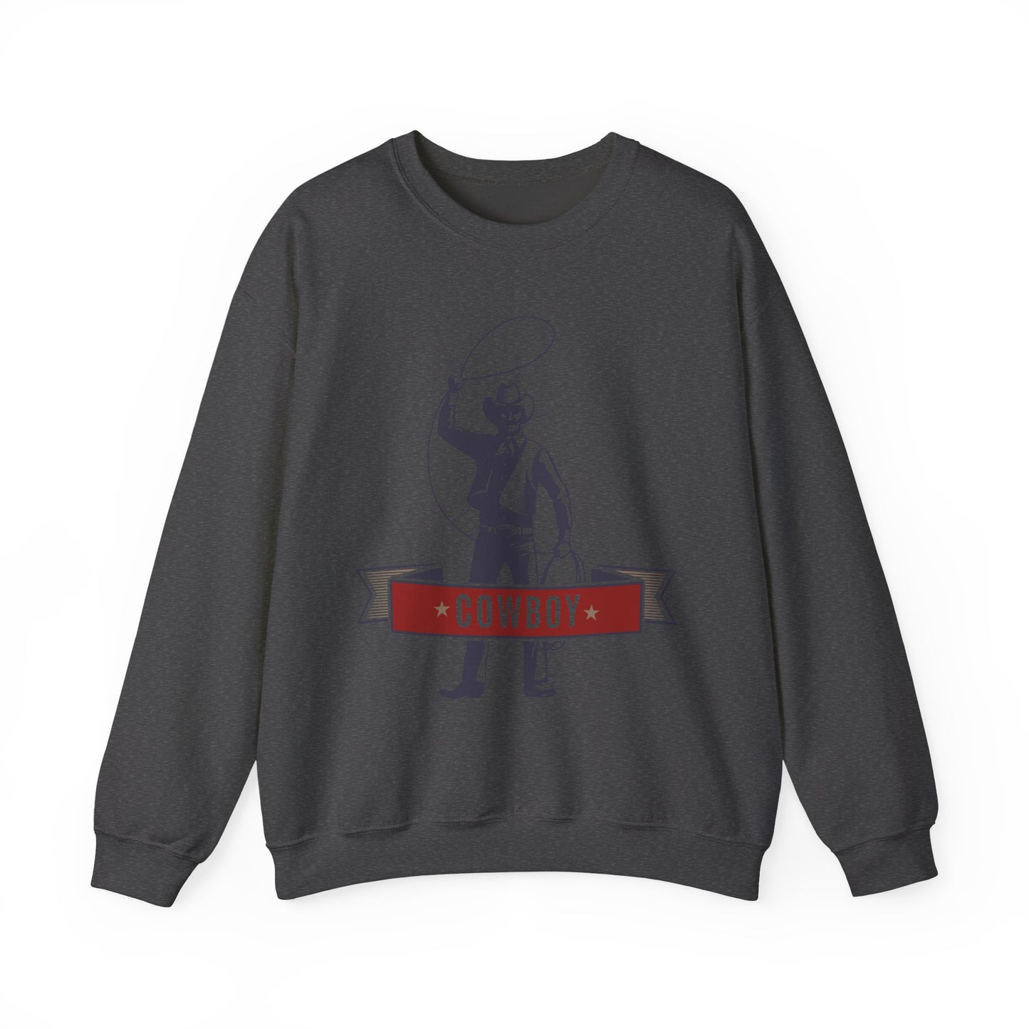 Crewneck Sweatshirt - Cowboy - The Wild West