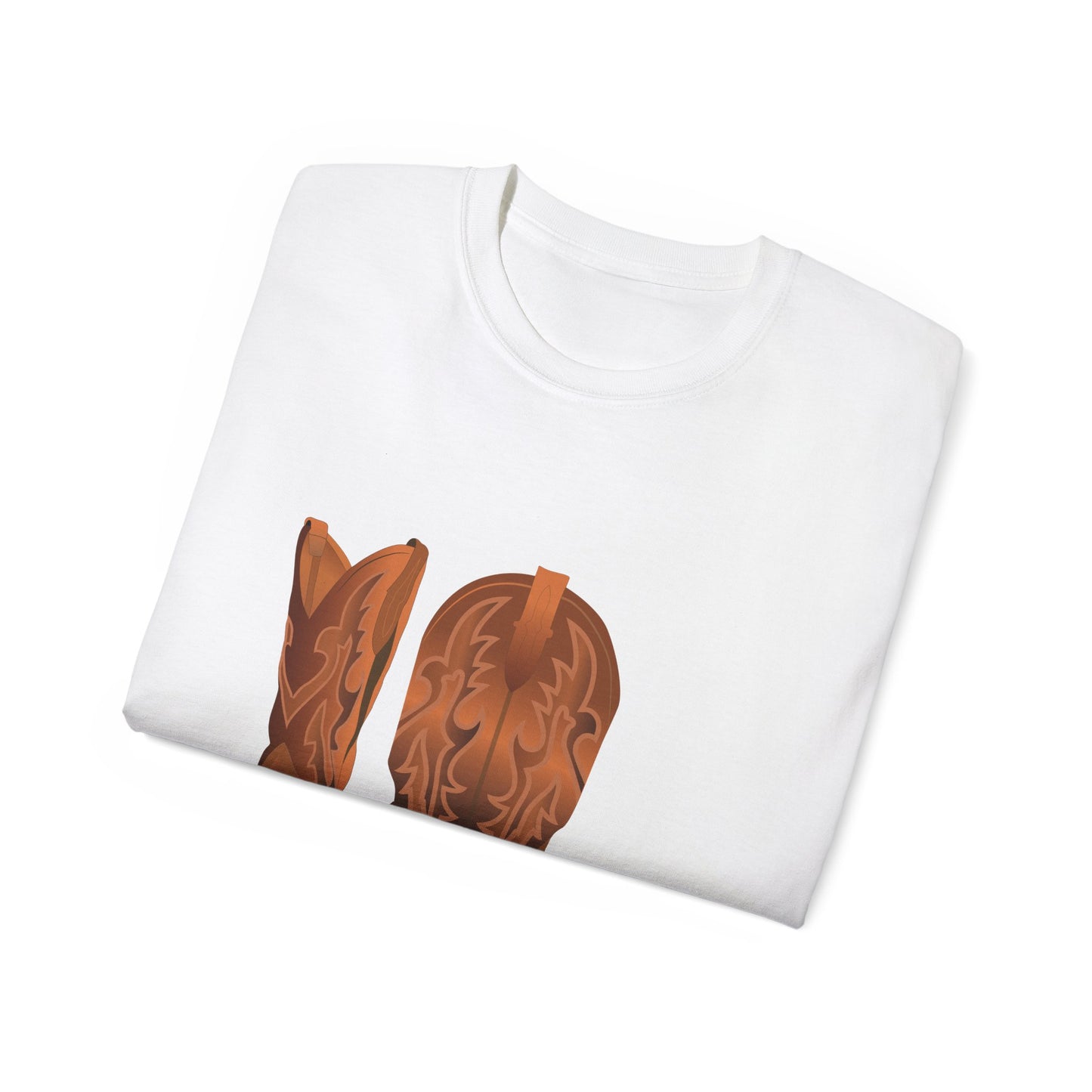 Unisex Ultra Cotton Tee - Rodeo - Cowboy Boots