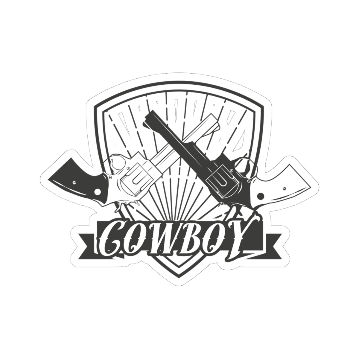 Kiss-Cut Stickers - Cowboy Rifles