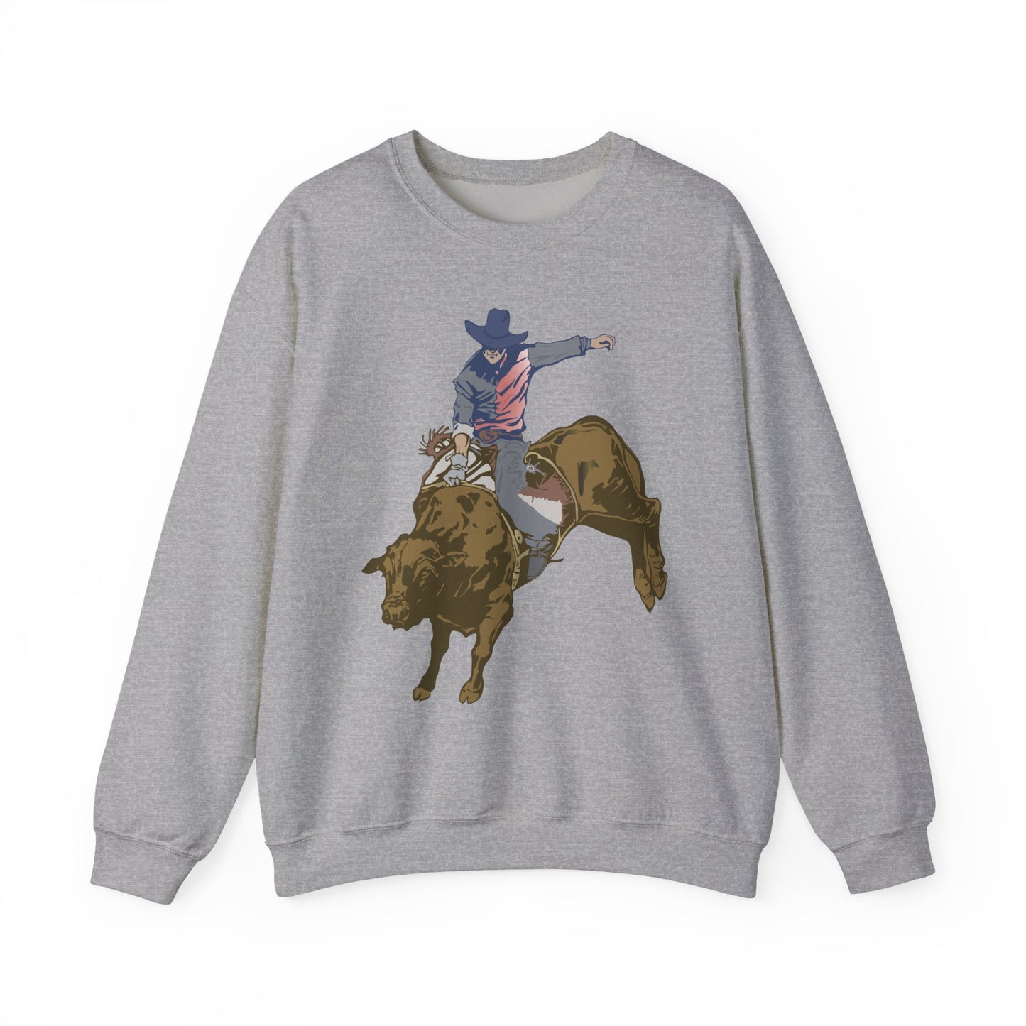 Crewneck Sweatshirt - Cowboy - Rodeo