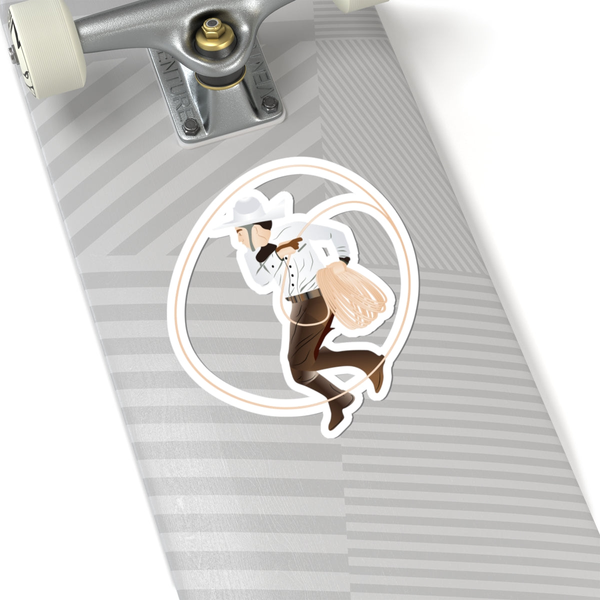 Kiss-Cut Stickers - Rodeo - Mexican Cowboy - Lariat