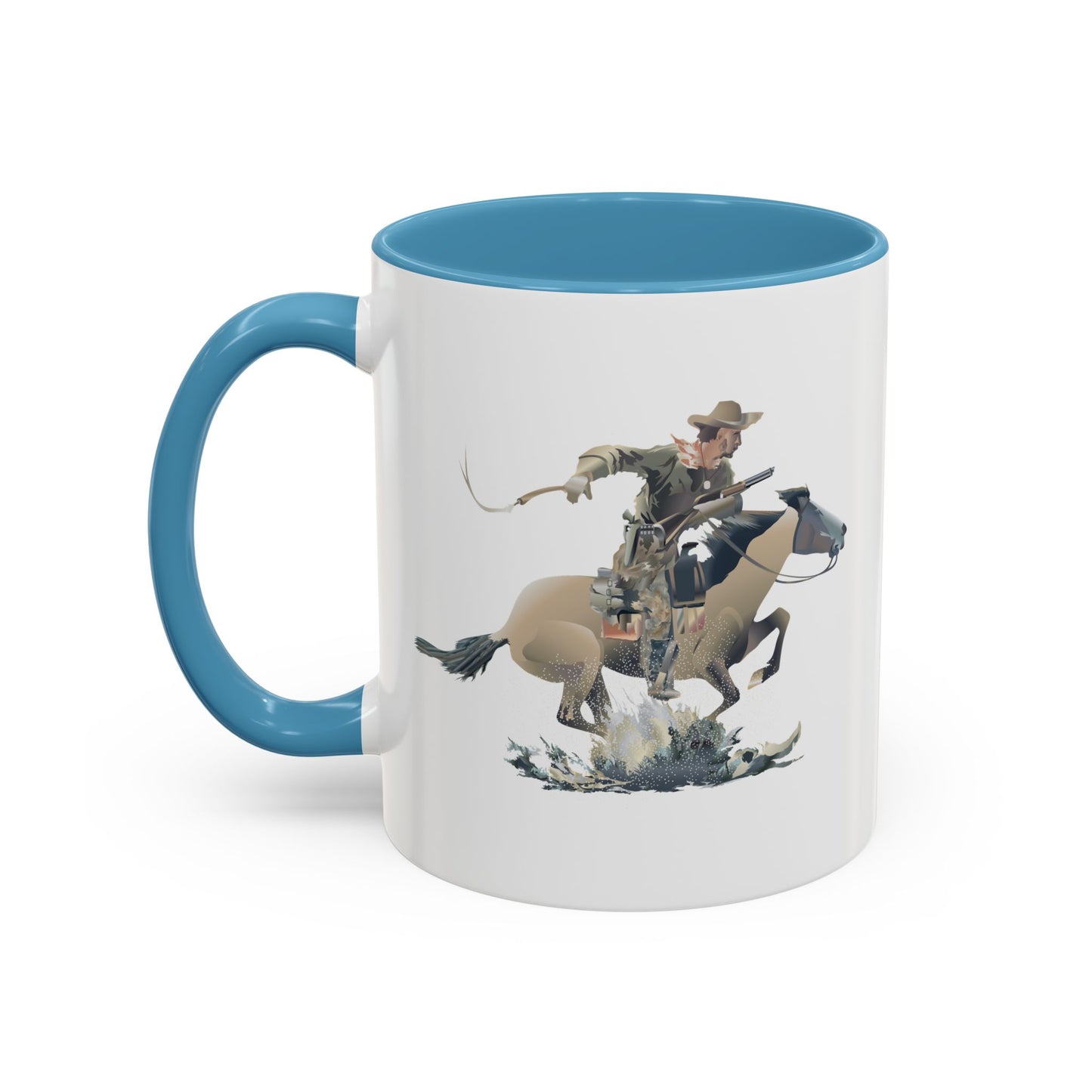 Accent Coffee Mug (11, 15oz) - COWBOY