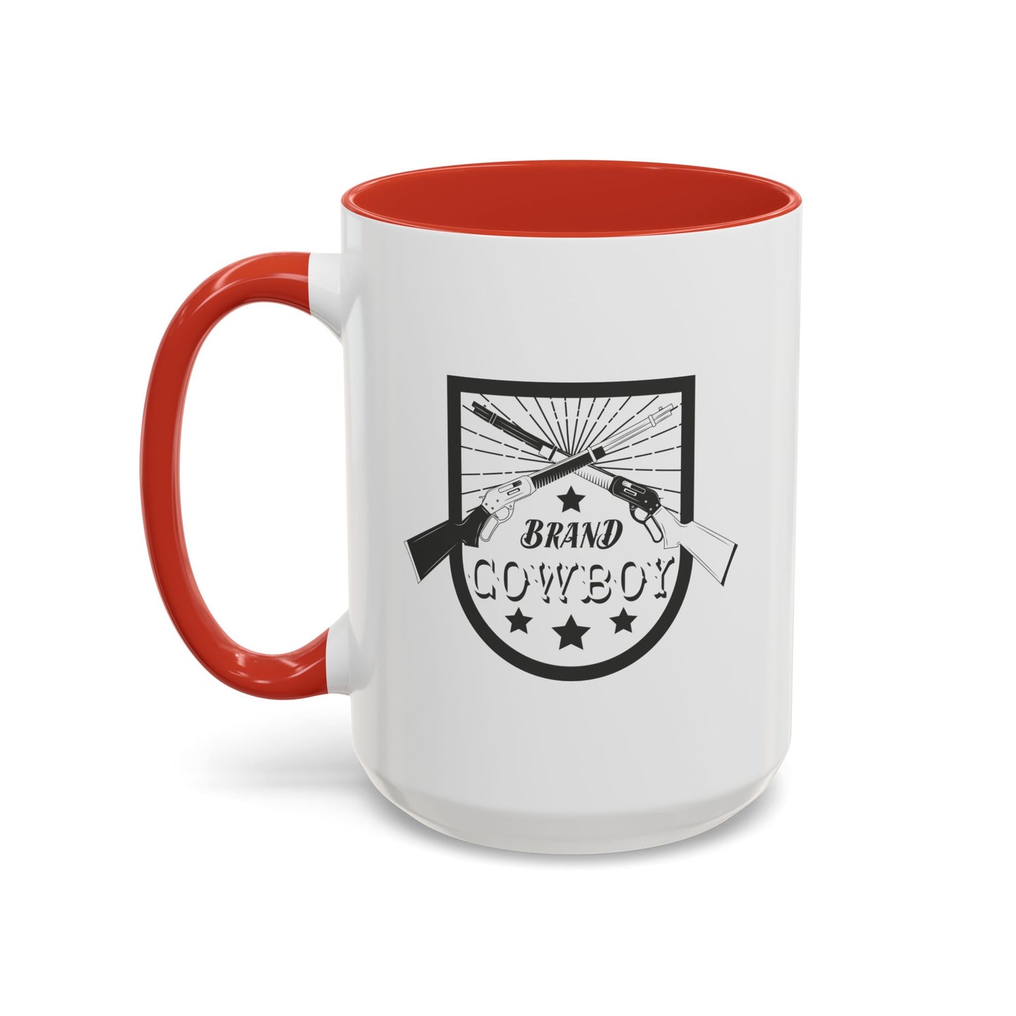 Accent Coffee Mug (11, 15oz) - Brand Cowboy