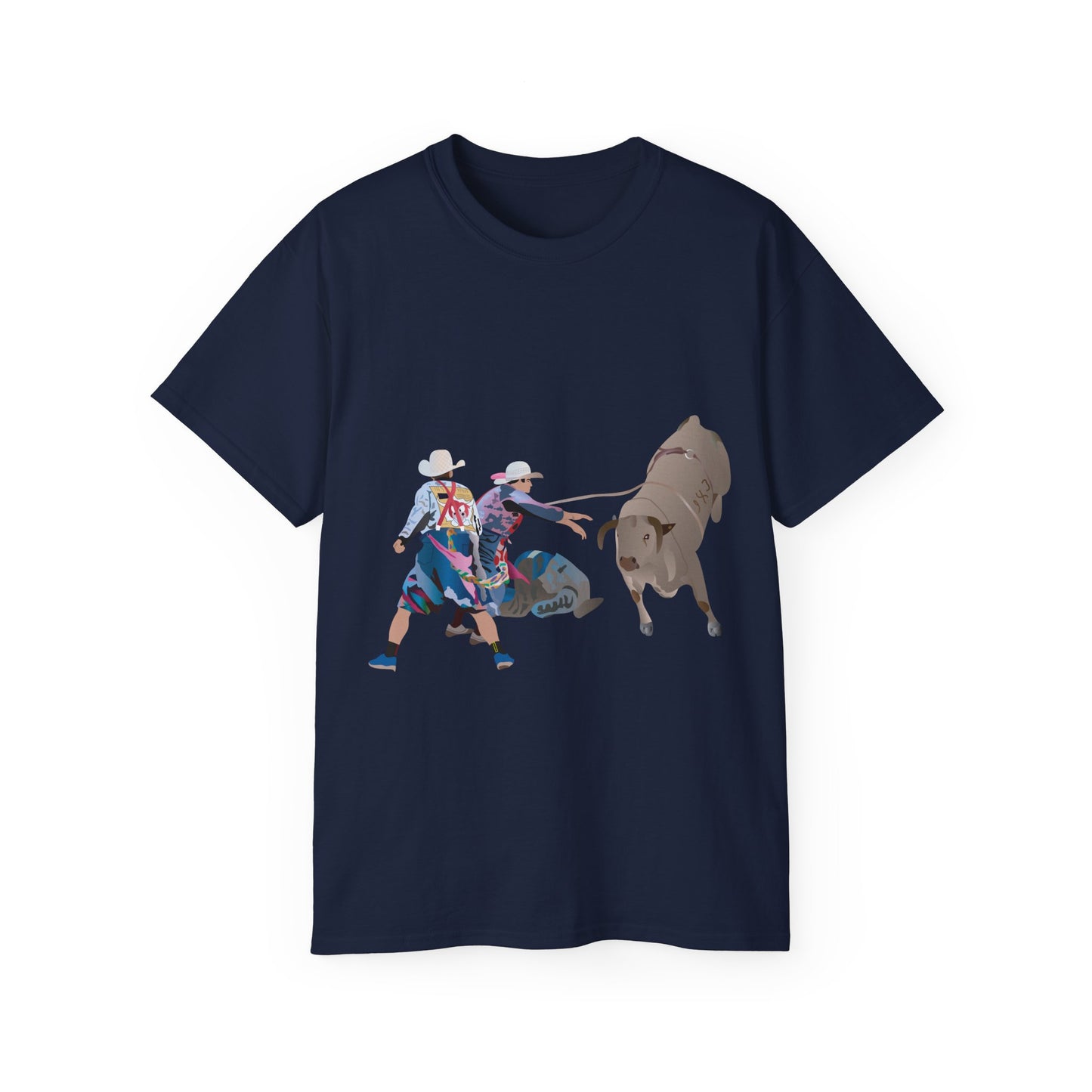 Unisex Ultra Cotton Tee - Clowns and Bull