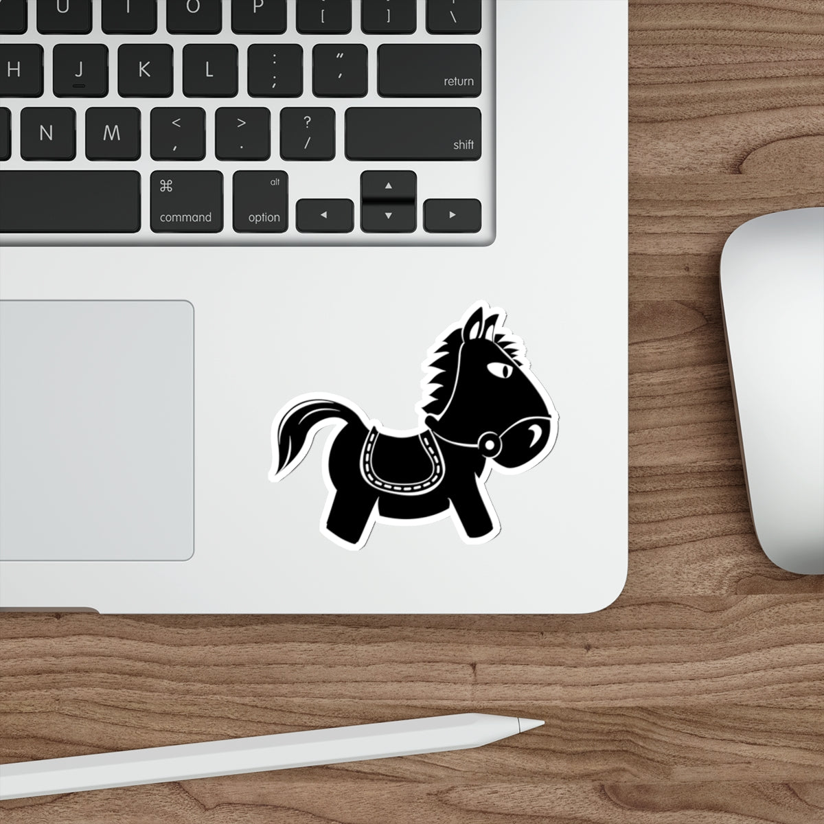 Die-cut stickers - Kids Rocking Horse X 300