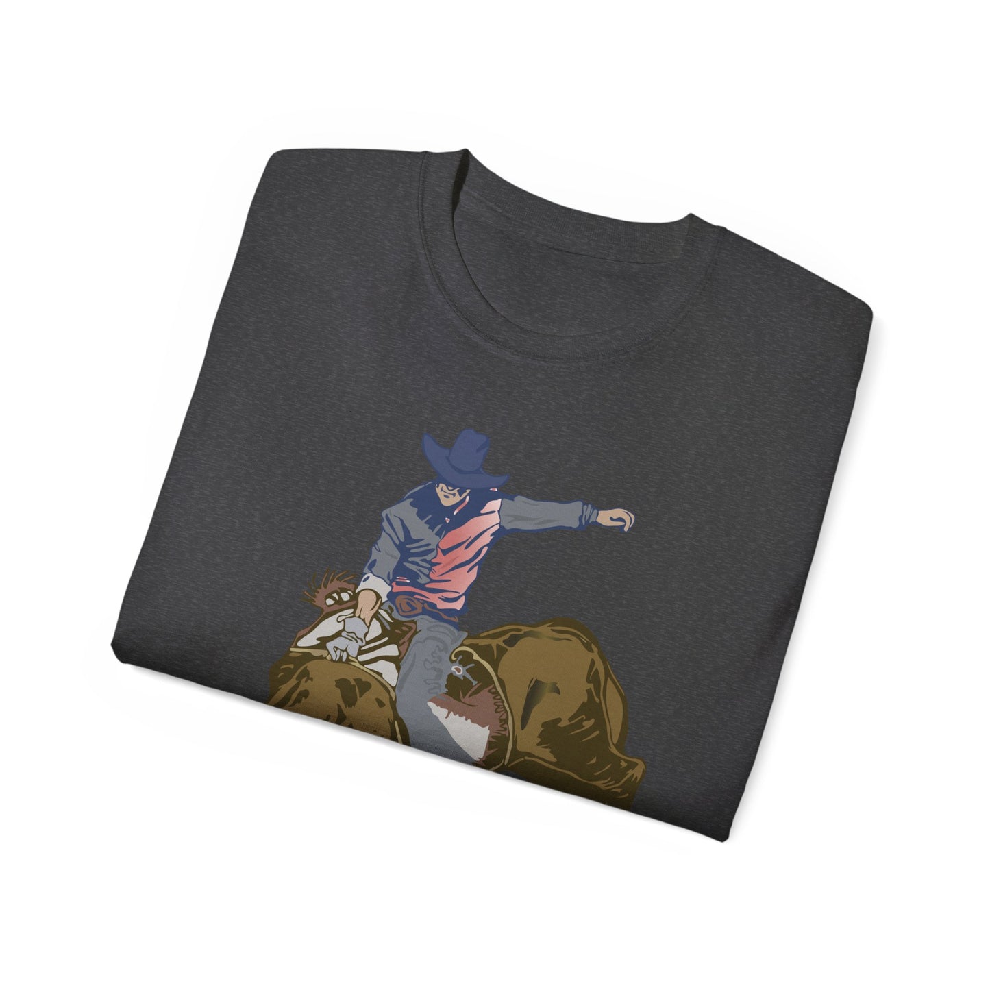 Unisex Ultra Cotton Tee - Cowboy - Rodeo