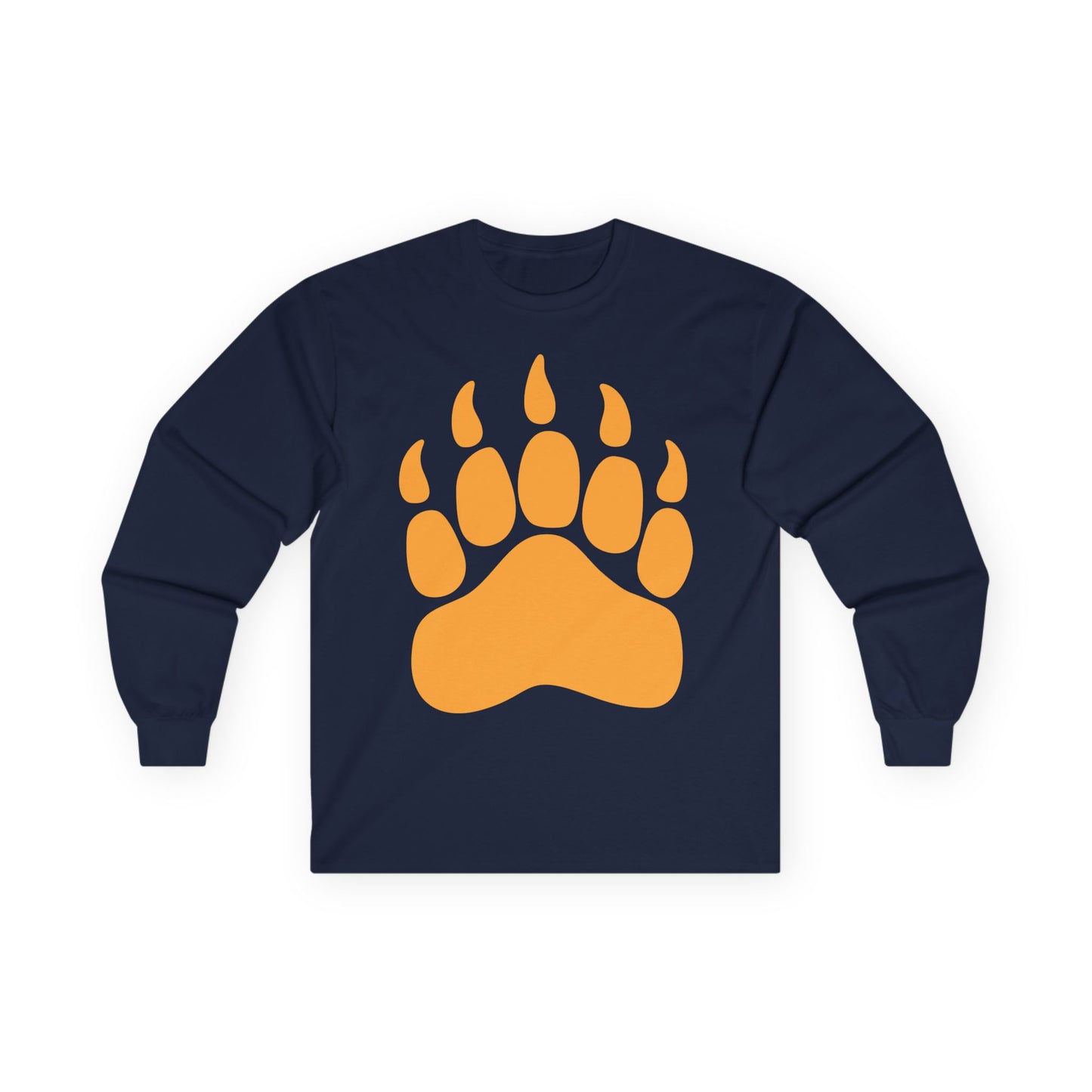 Unisex Ultra Cotton Long Sleeve Tee - Bear Paw