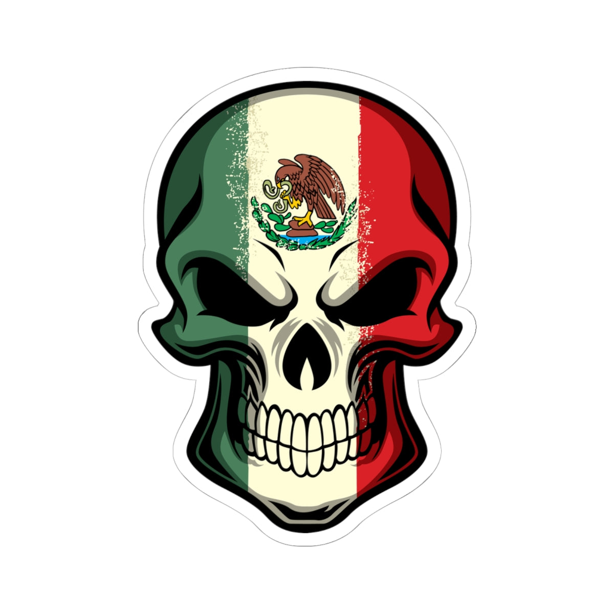 Kiss-Cut Stickers - Mexican Skull