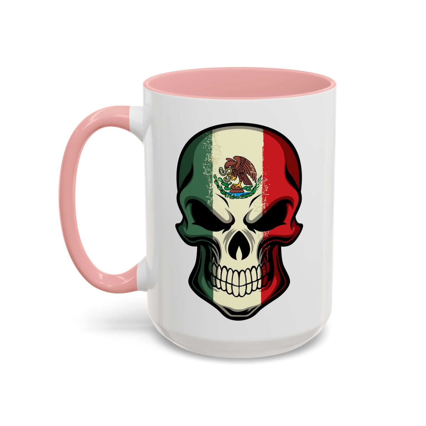 Accent Coffee Mug (11, 15oz) - Mexican Skull
