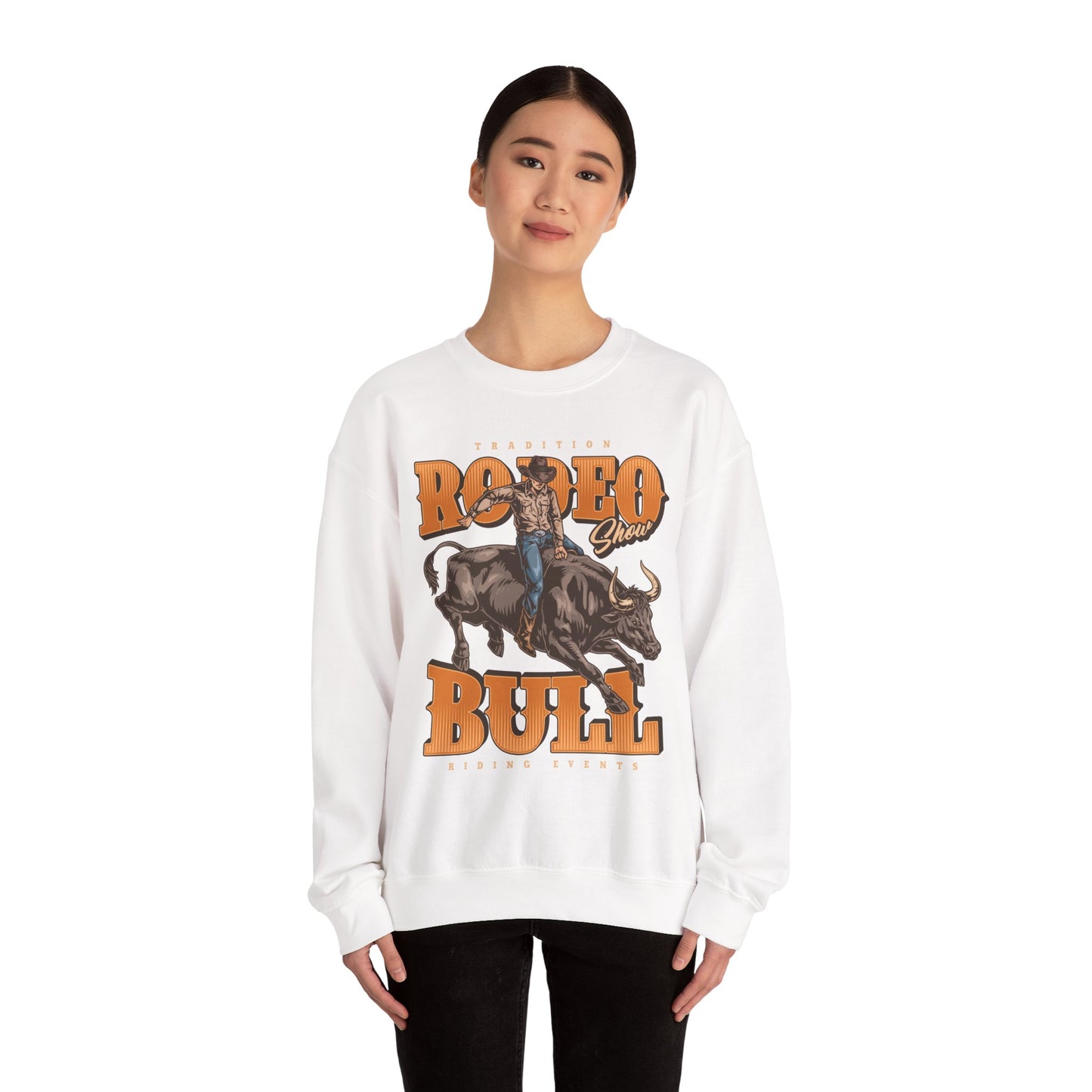 Crewneck Sweatshirt - Tradition Rodeo Show - Bull Riding Events