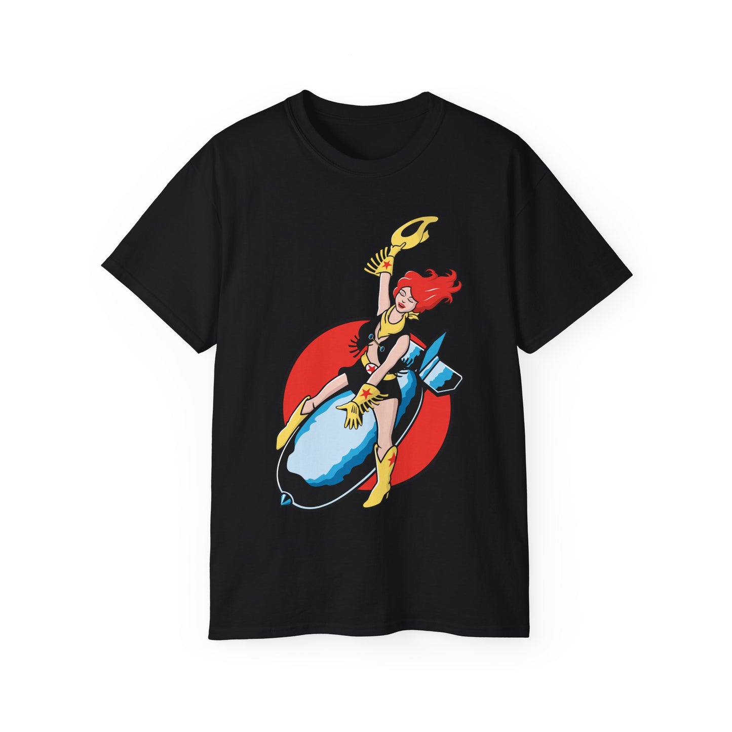 Unisex Ultra Cotton Tee - Atomic Cowgirl