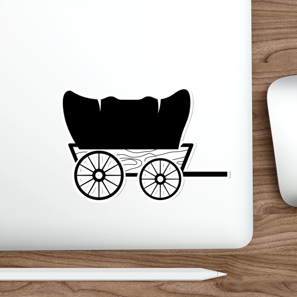 Die-cut stickers - Covered Wagon X 300