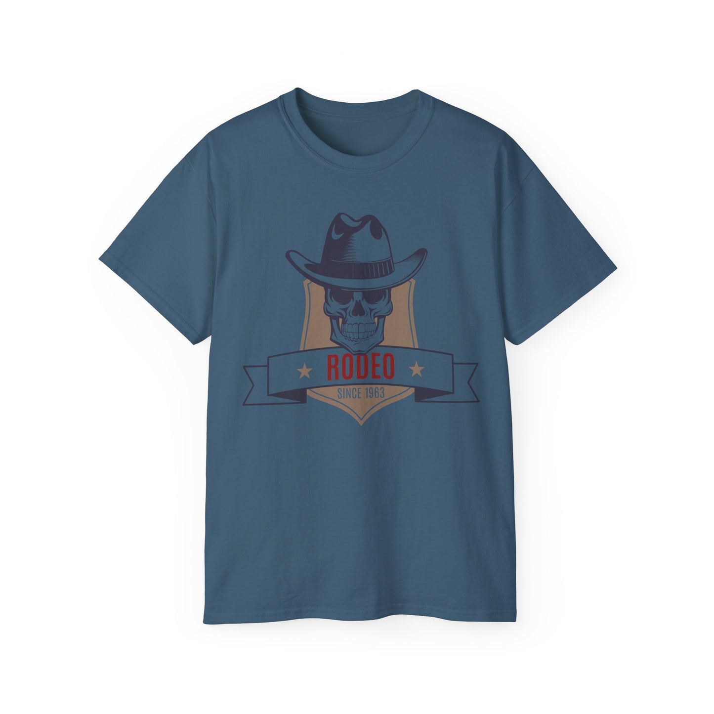 Unisex Ultra Cotton Tee - Rodeo - Western Cowboy