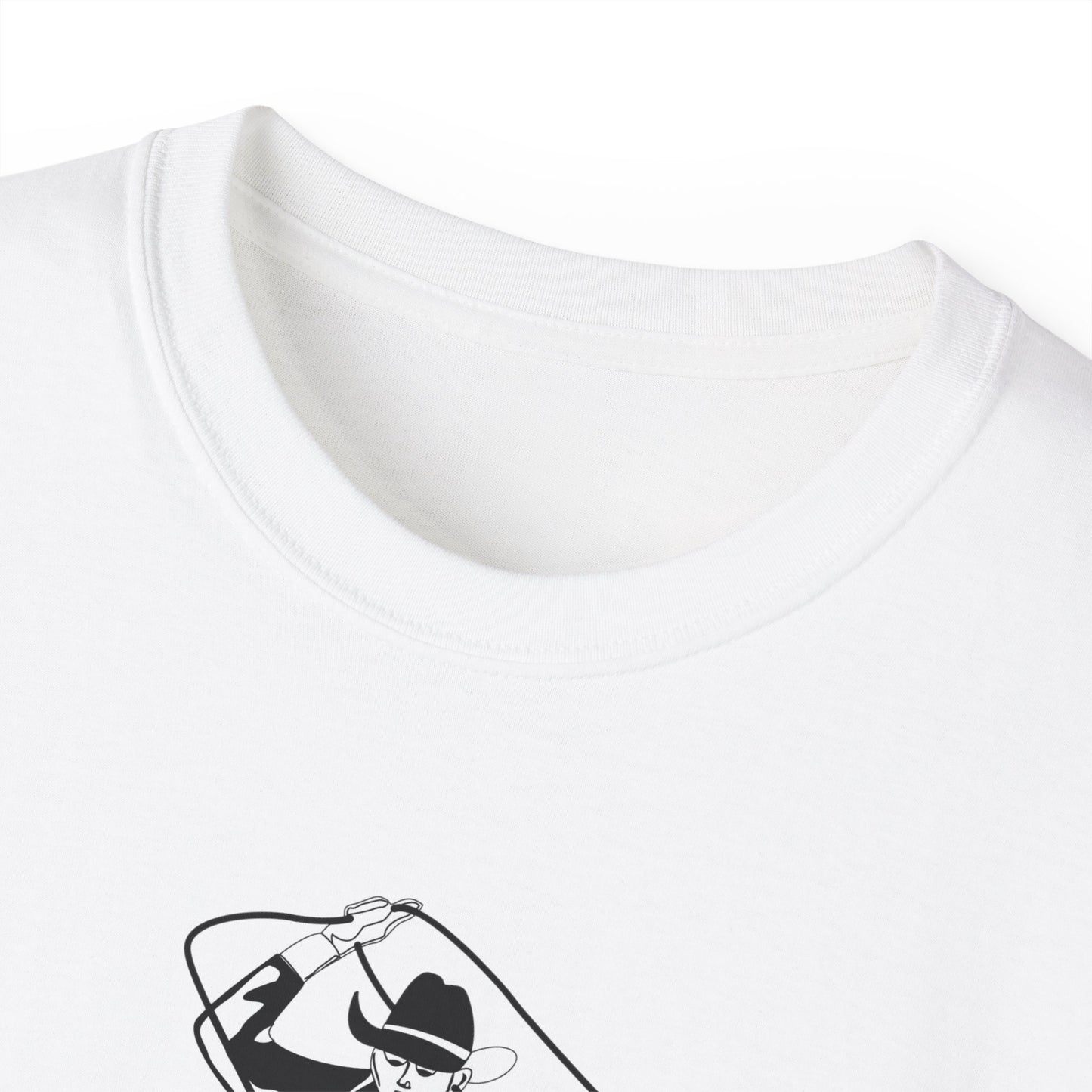 Unisex Ultra Cotton Tee - California Rodeo - Salinas Team Roping - BW