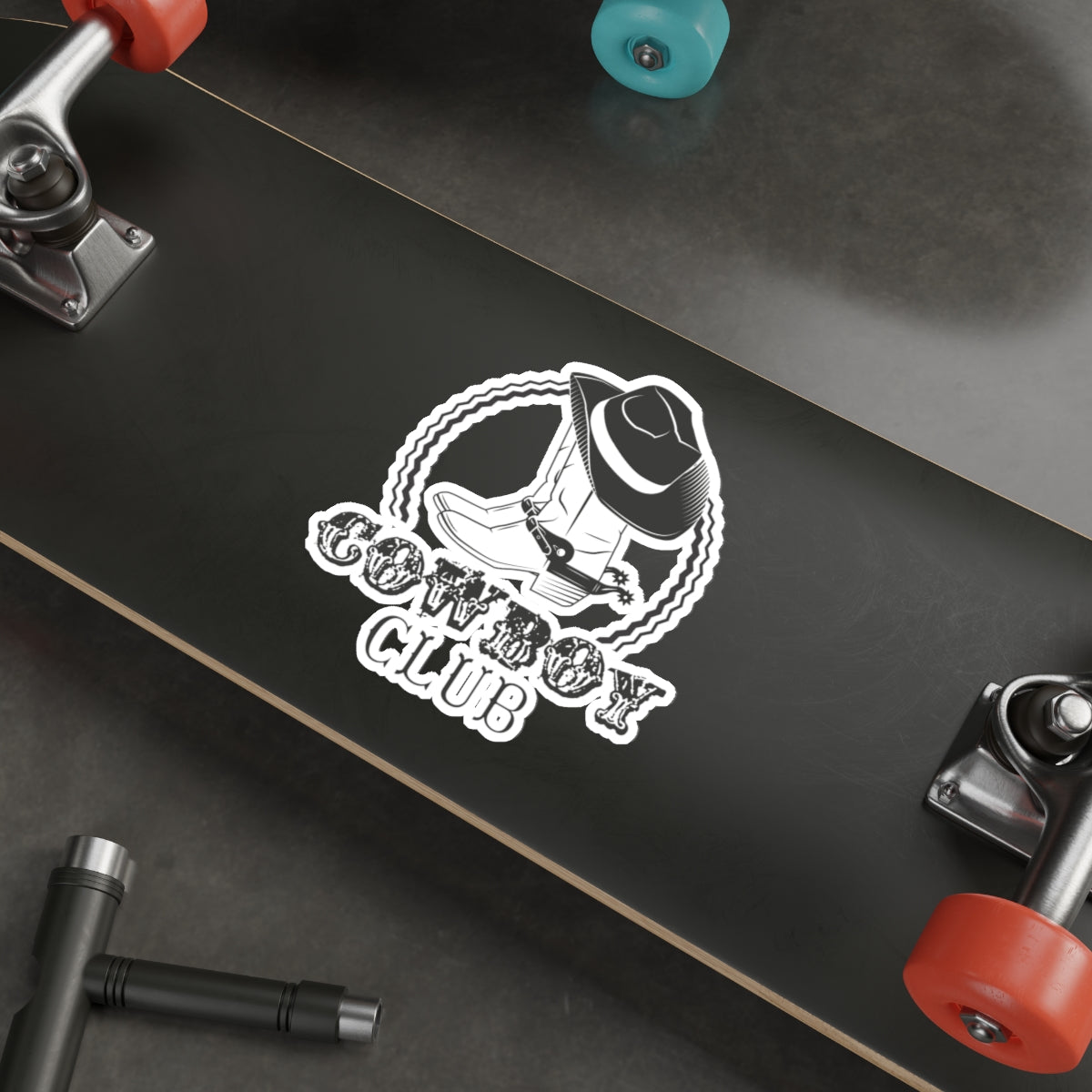 Die-cut stickers - Cowboy Club