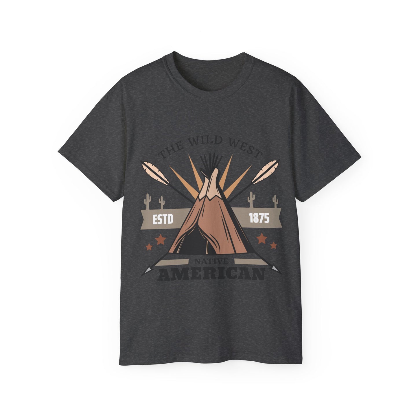 Unisex Ultra Cotton Tee - The Wild West - Native American